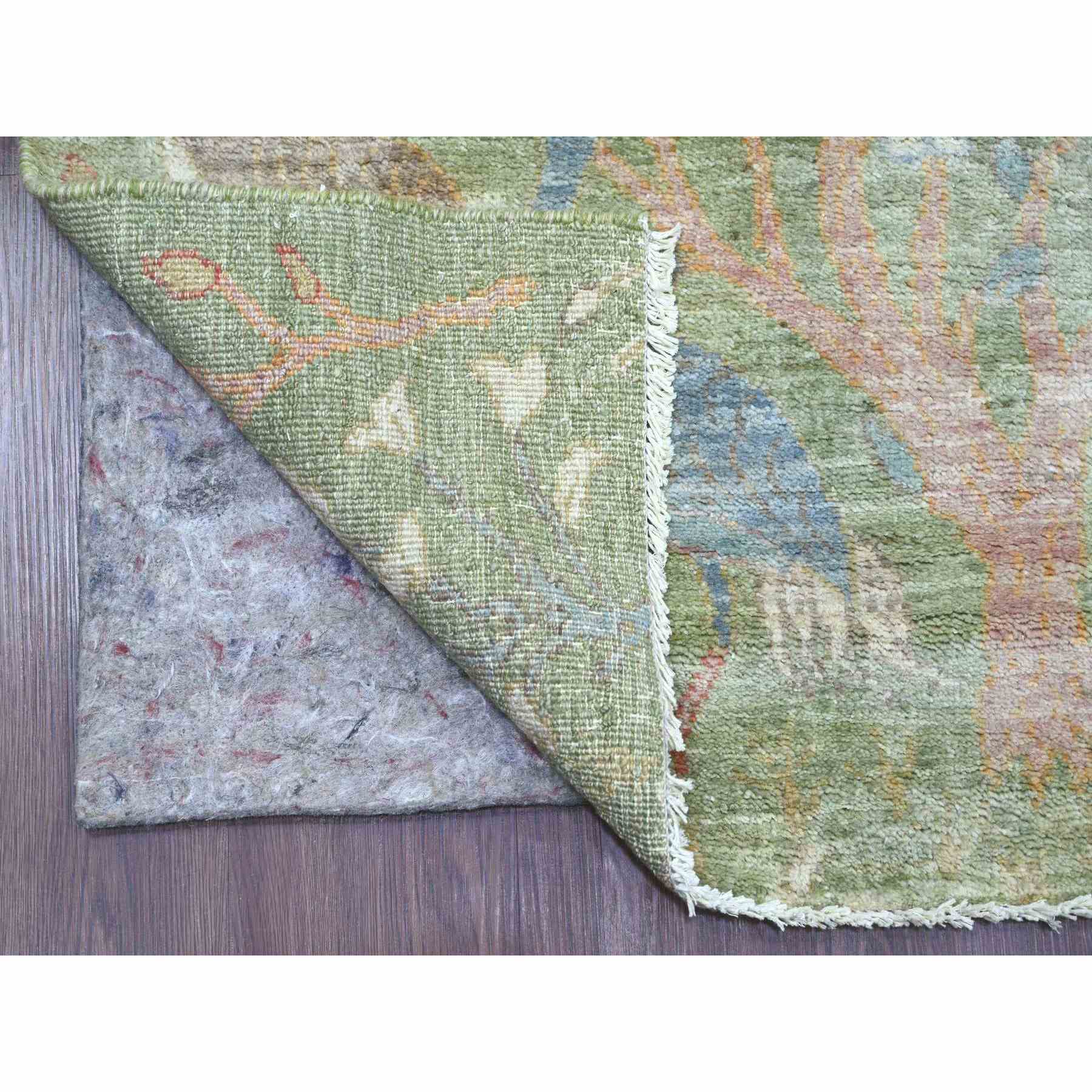 Oushak-And-Peshawar-Hand-Knotted-Rug-107465
