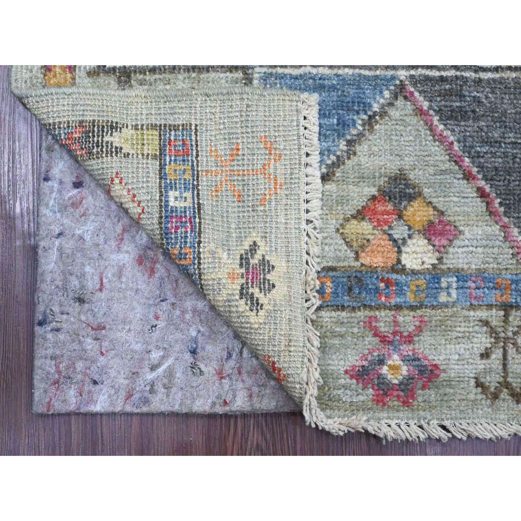 Tribal-Geometric-Hand-Knotted-Rug-105395