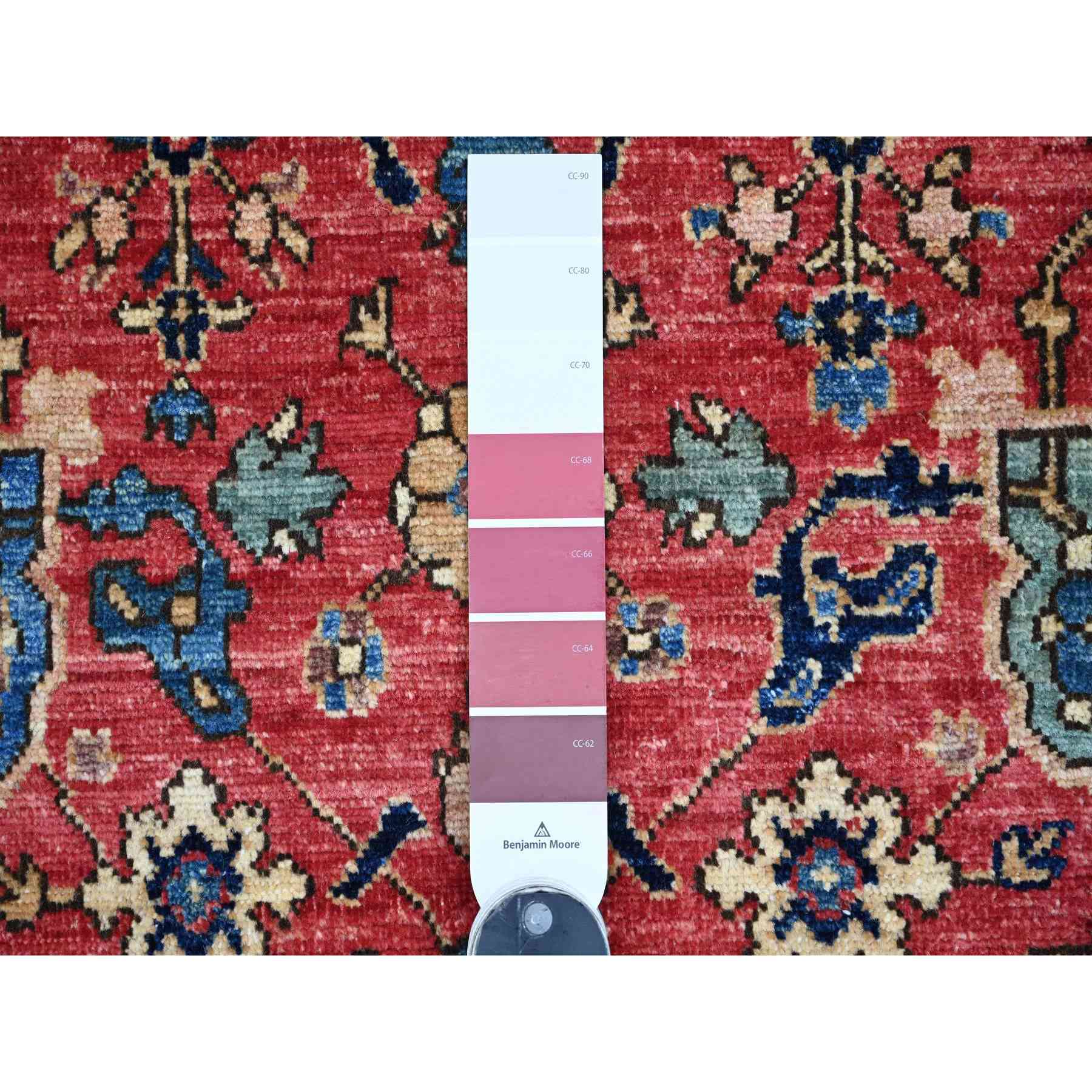 Tribal-Geometric-Hand-Knotted-Rug-105640