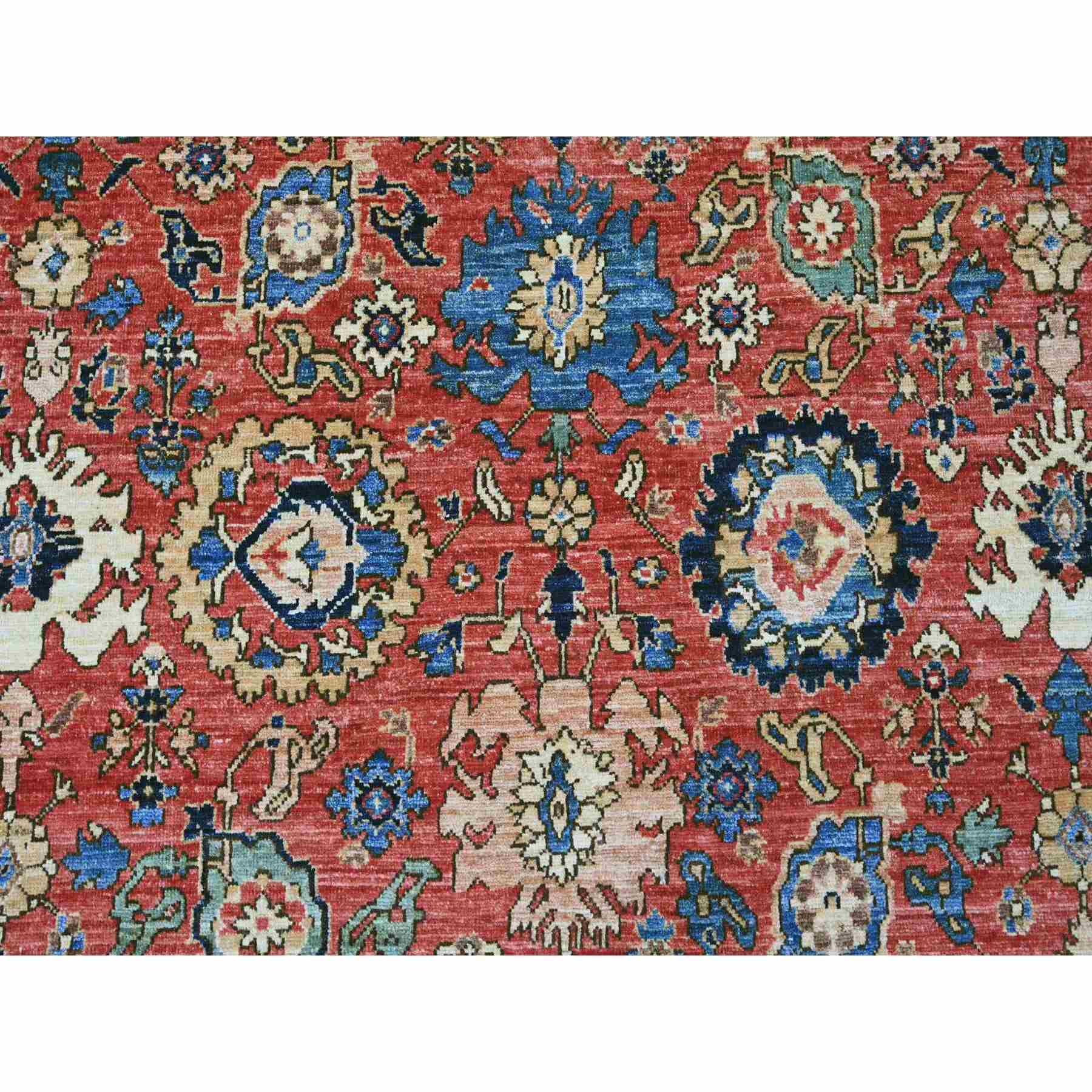 Tribal-Geometric-Hand-Knotted-Rug-105640