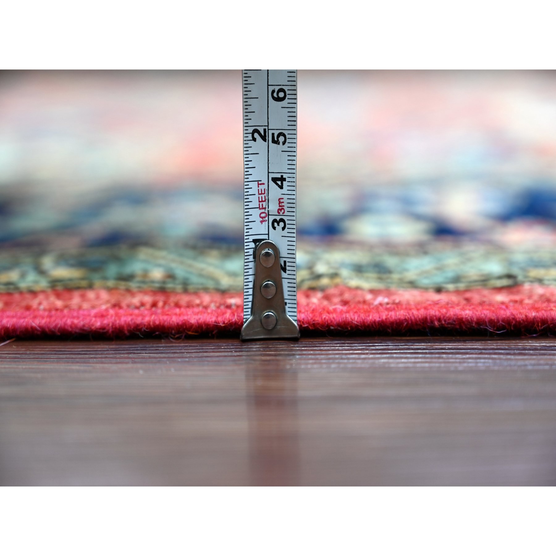Tribal-Geometric-Hand-Knotted-Rug-105640