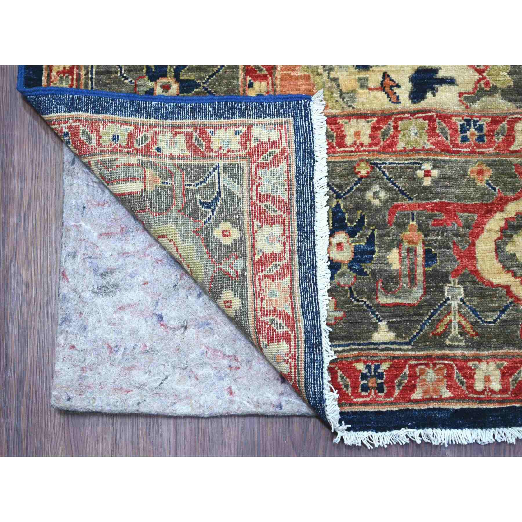Tribal-Geometric-Hand-Knotted-Rug-105650