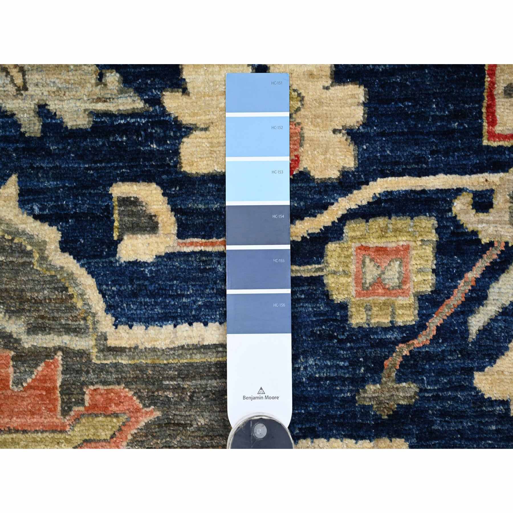 Tribal-Geometric-Hand-Knotted-Rug-105650