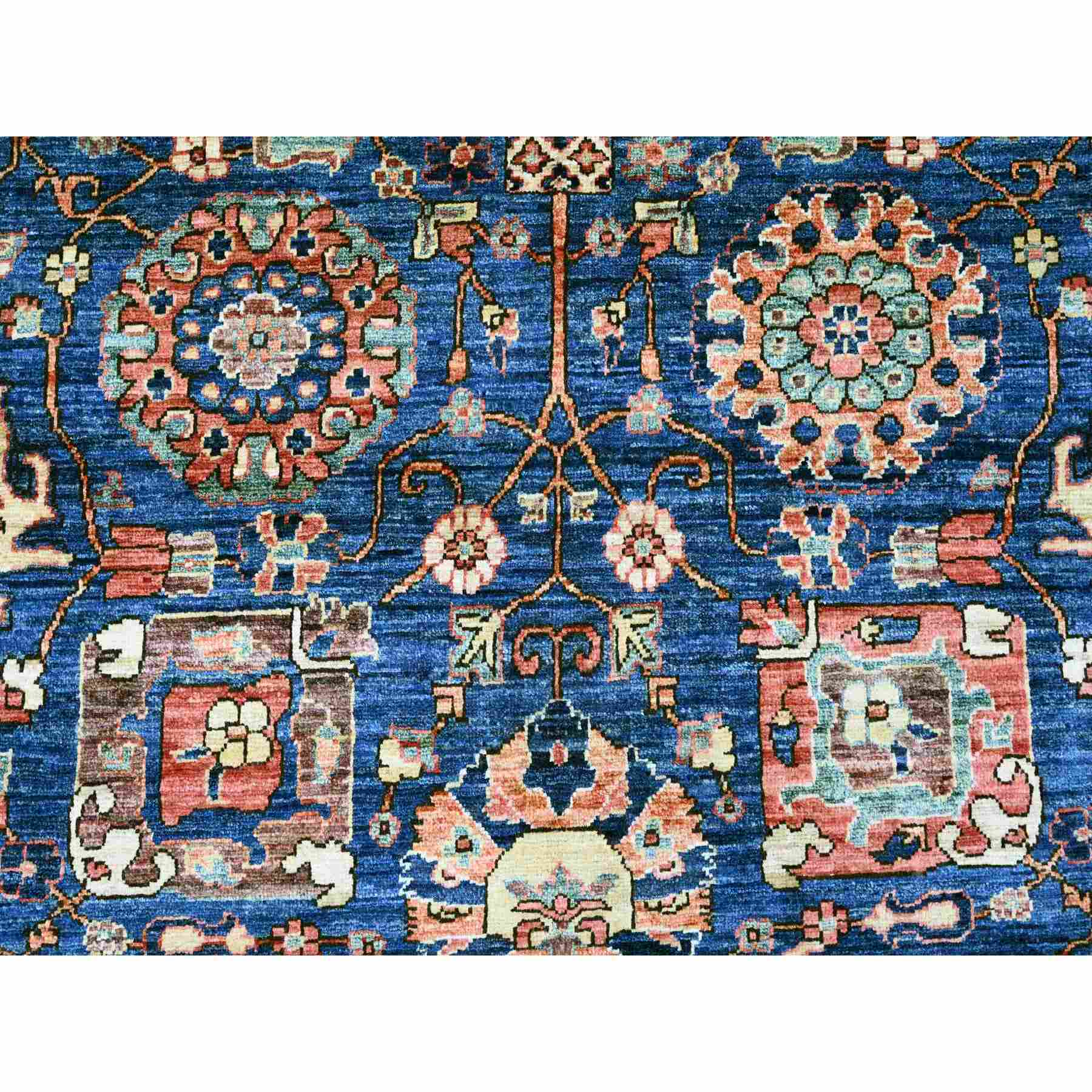 Tribal-Geometric-Hand-Knotted-Rug-105660