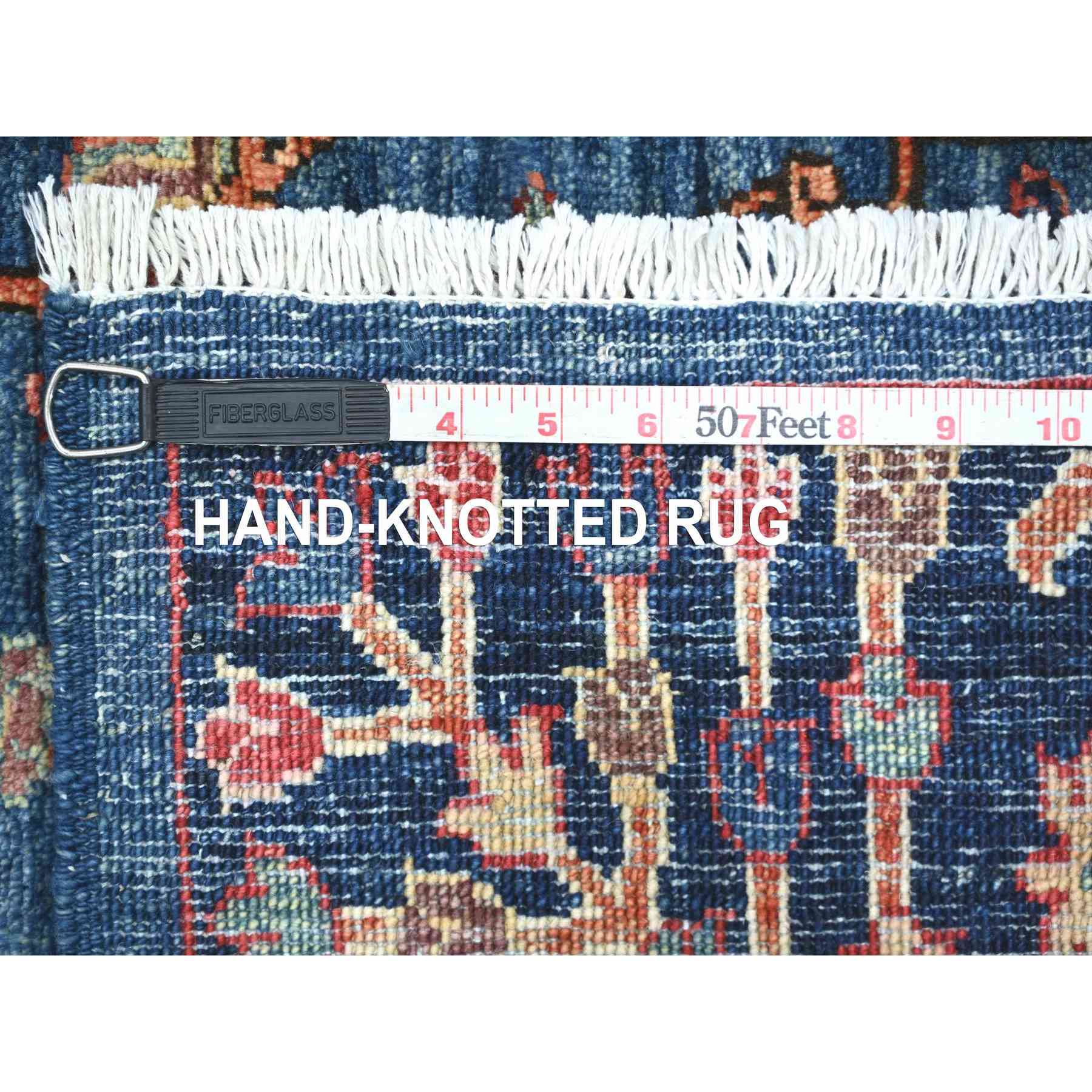 Tribal-Geometric-Hand-Knotted-Rug-105660