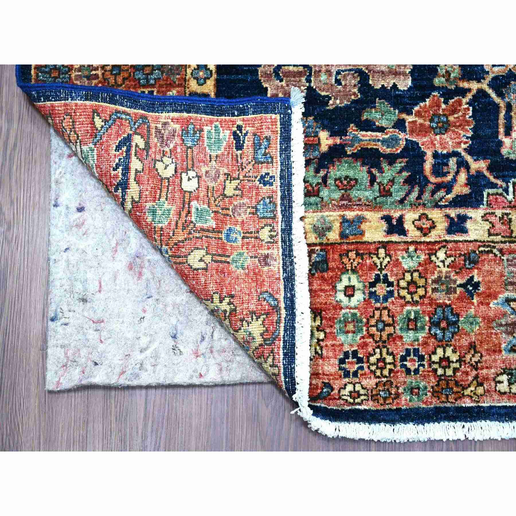 Tribal-Geometric-Hand-Knotted-Rug-105670