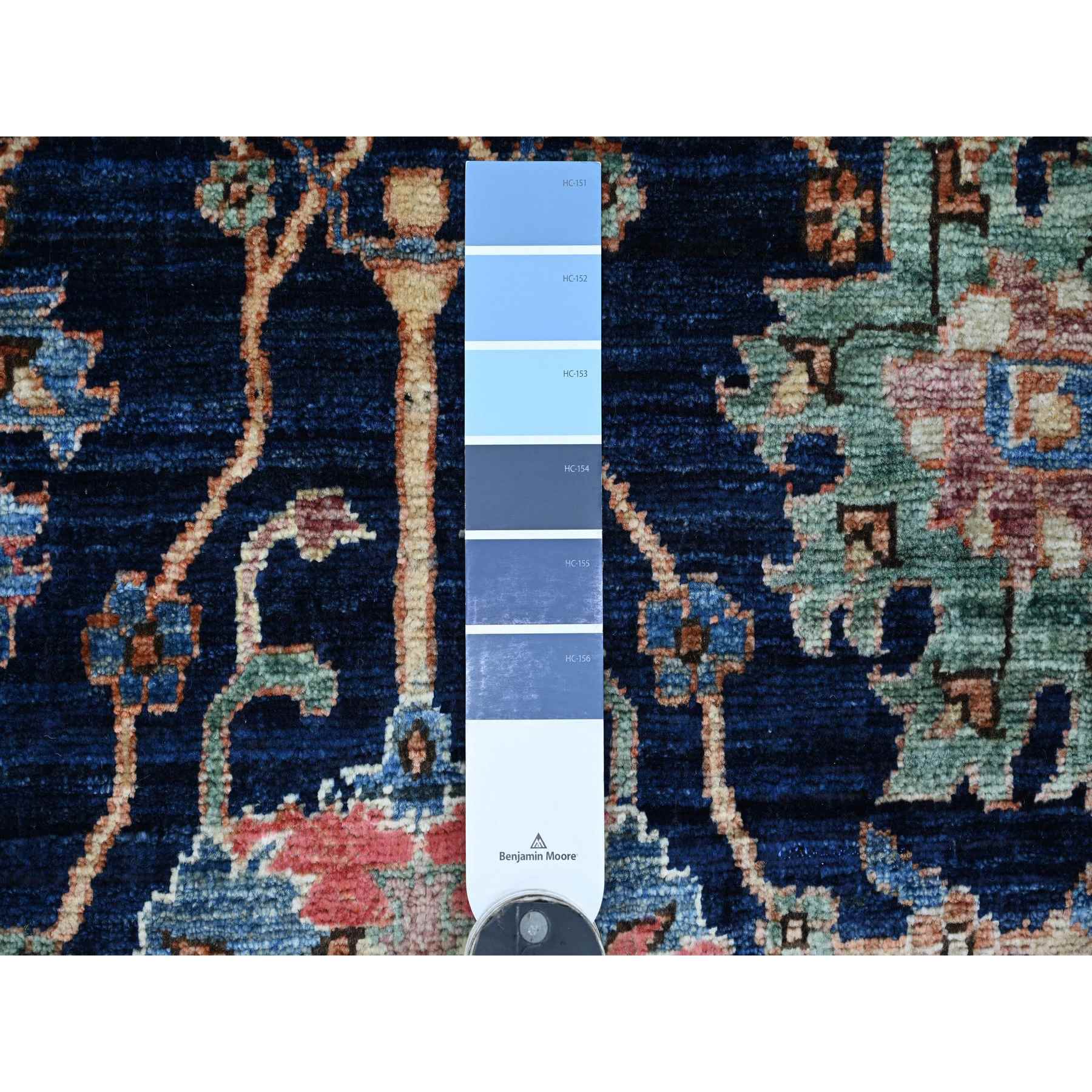 Tribal-Geometric-Hand-Knotted-Rug-105670