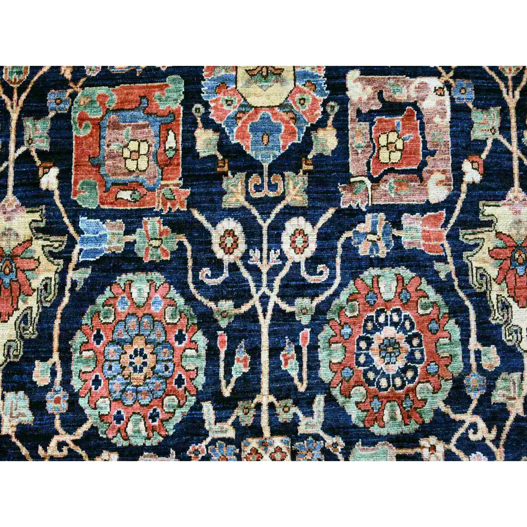 Tribal-Geometric-Hand-Knotted-Rug-105670