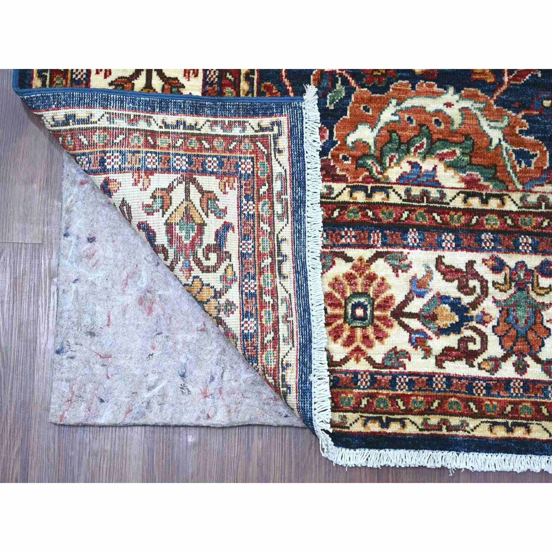 Tribal-Geometric-Hand-Knotted-Rug-105705