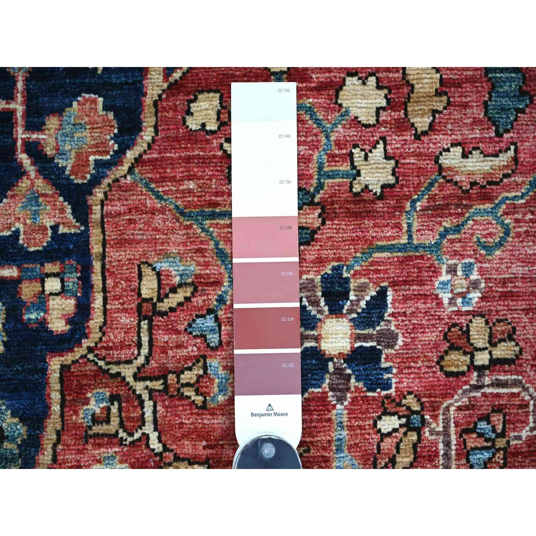 Tribal-Geometric-Hand-Knotted-Rug-105710