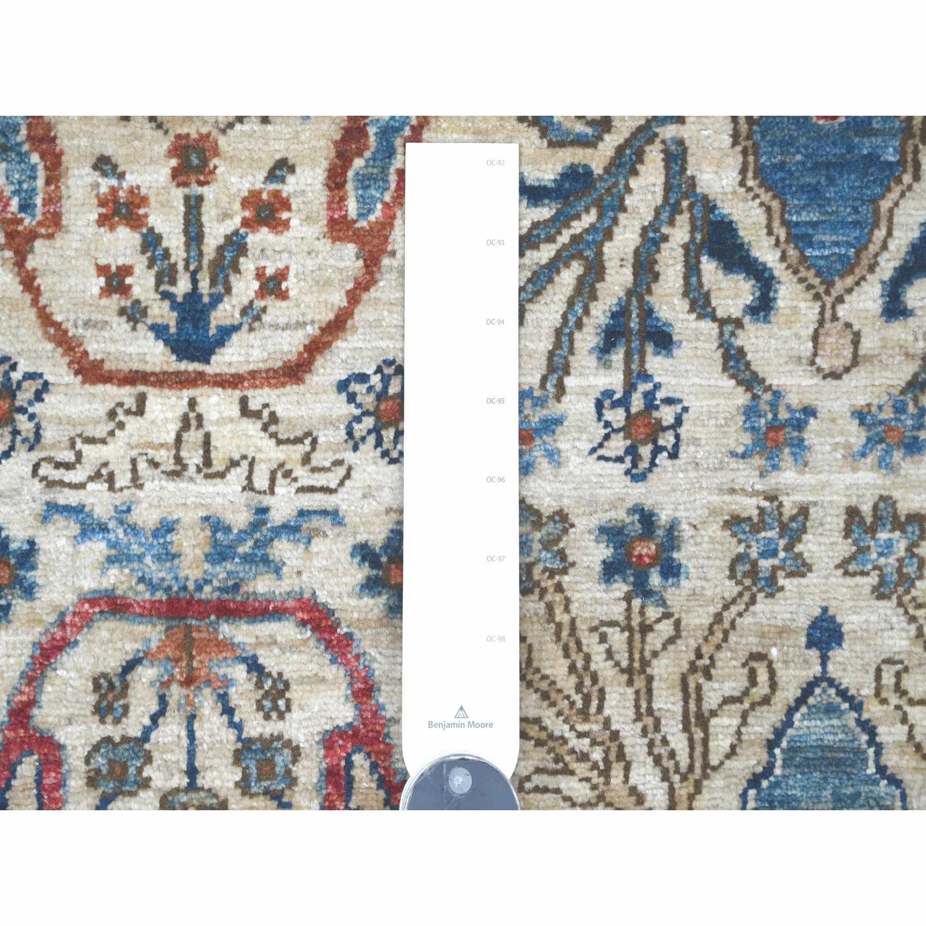 Tribal-Geometric-Hand-Knotted-Rug-105720