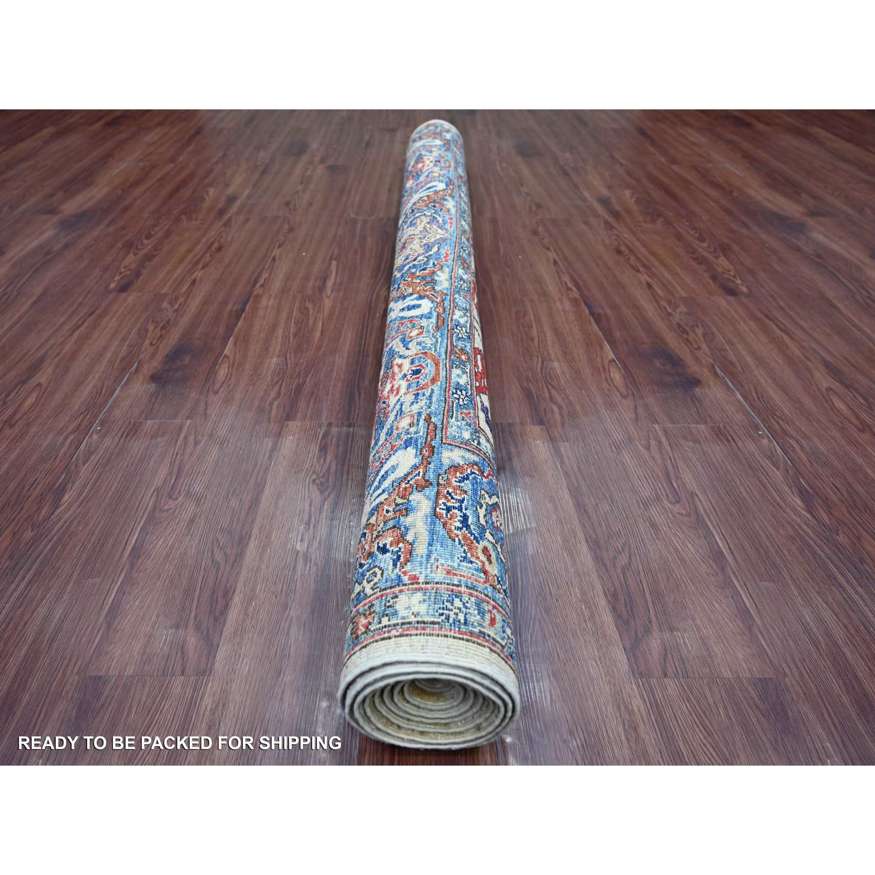 Tribal-Geometric-Hand-Knotted-Rug-105720