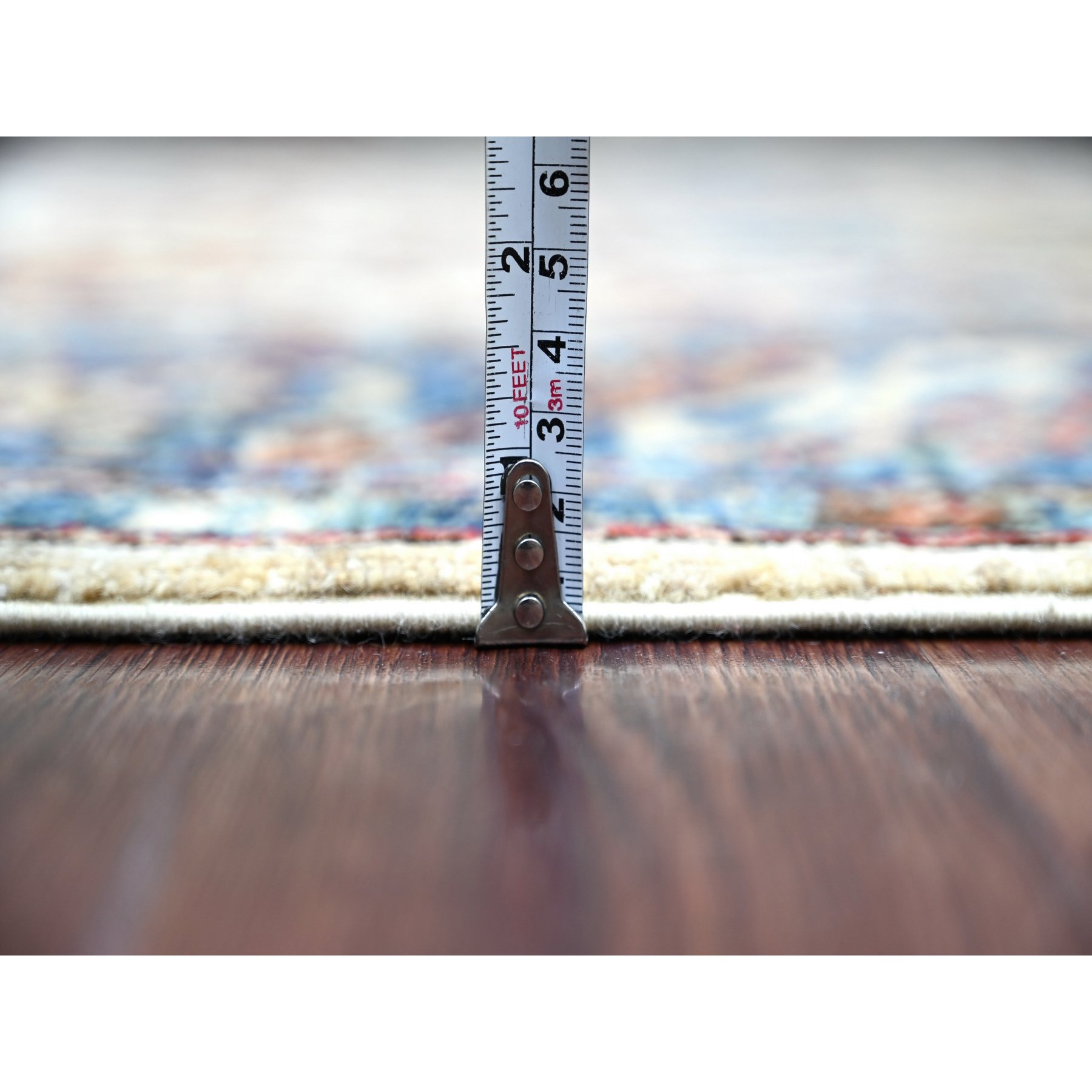 Tribal-Geometric-Hand-Knotted-Rug-105720