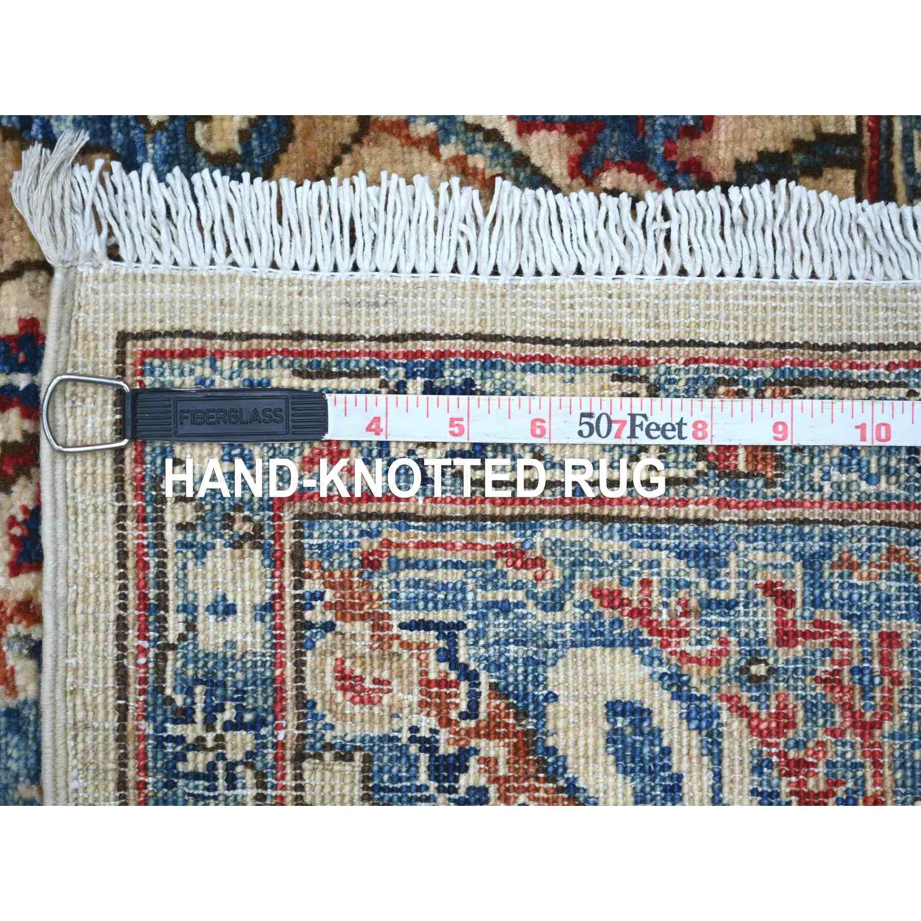 Tribal-Geometric-Hand-Knotted-Rug-105720