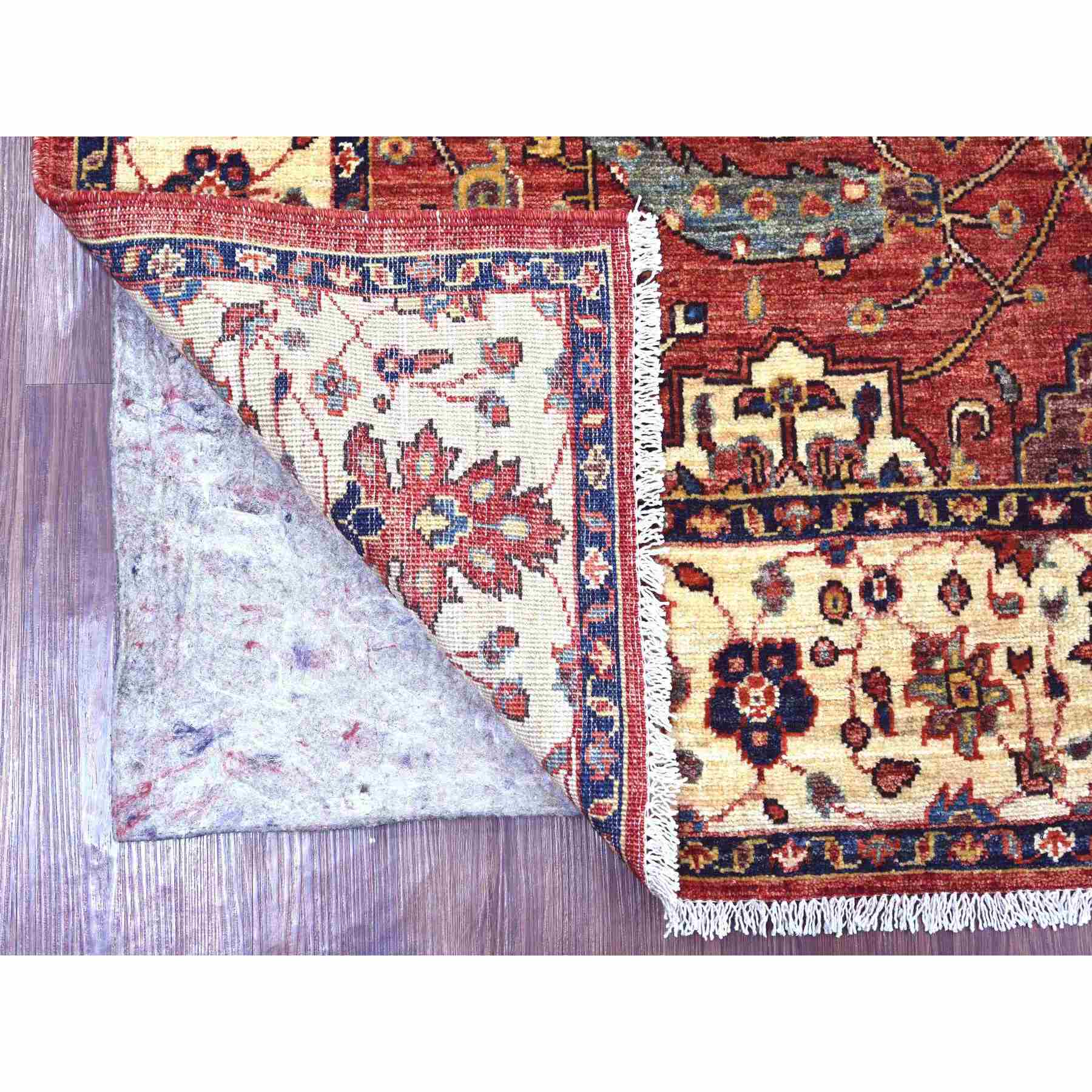 Tribal-Geometric-Hand-Knotted-Rug-105735