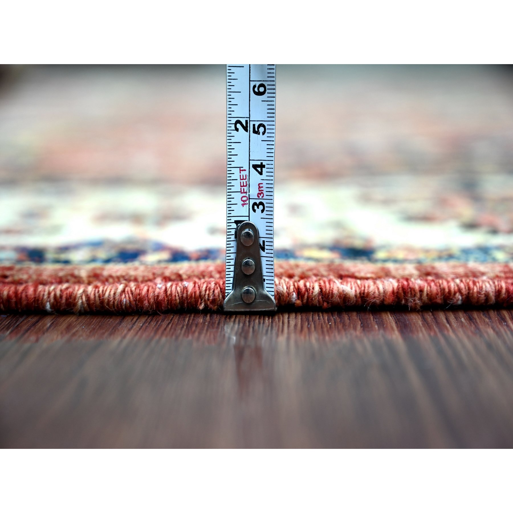 Tribal-Geometric-Hand-Knotted-Rug-105735