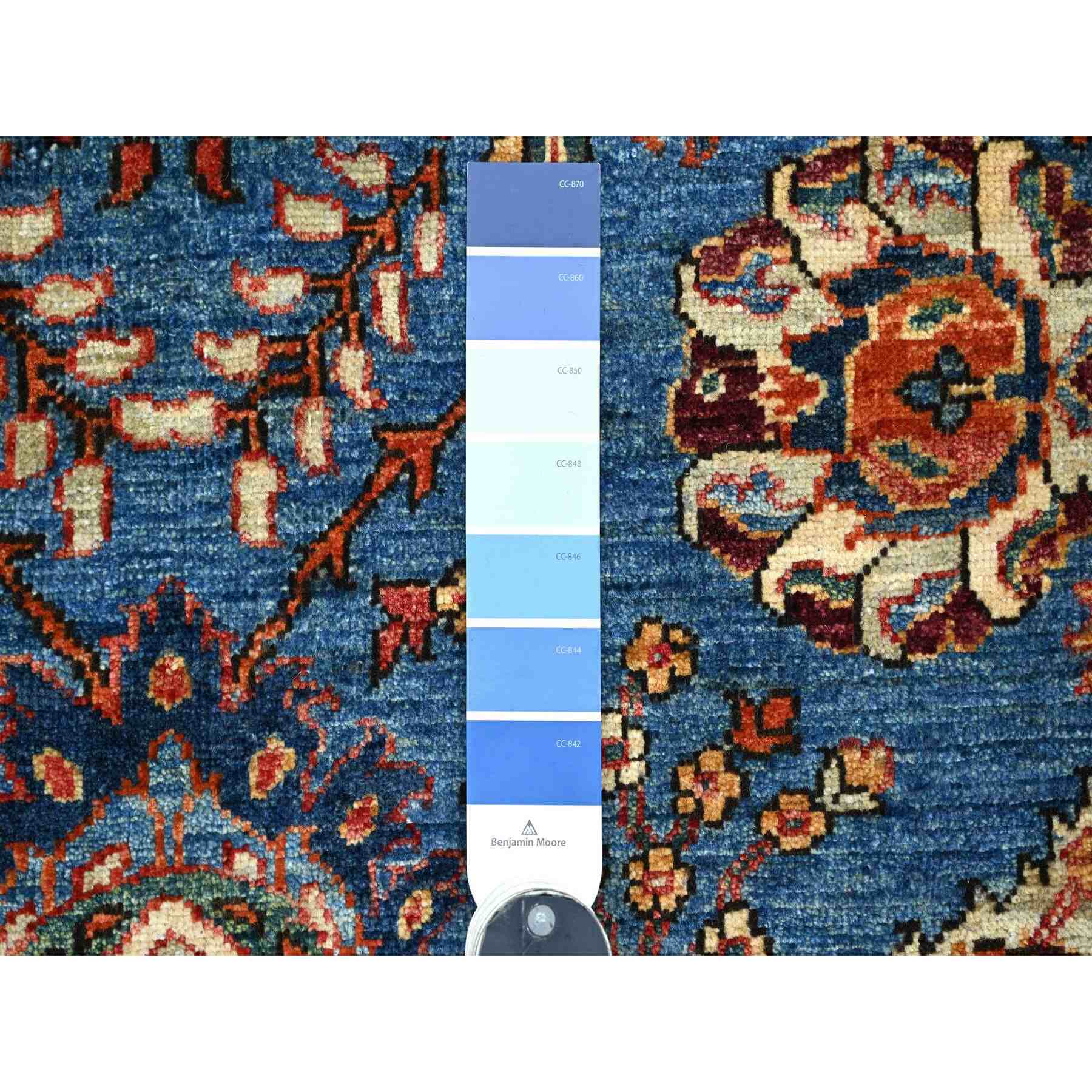 Tribal-Geometric-Hand-Knotted-Rug-105740