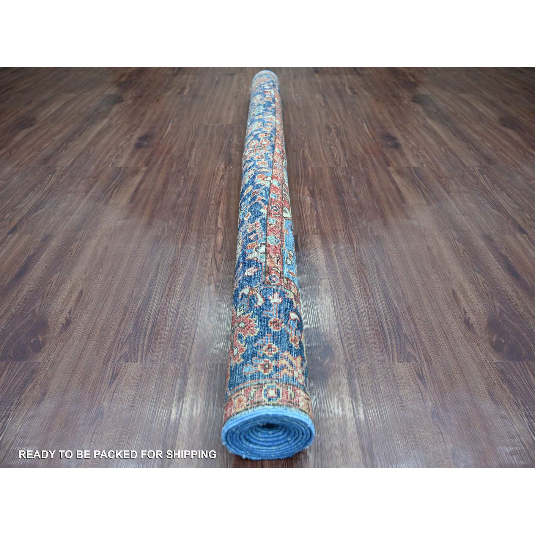 Tribal-Geometric-Hand-Knotted-Rug-105740