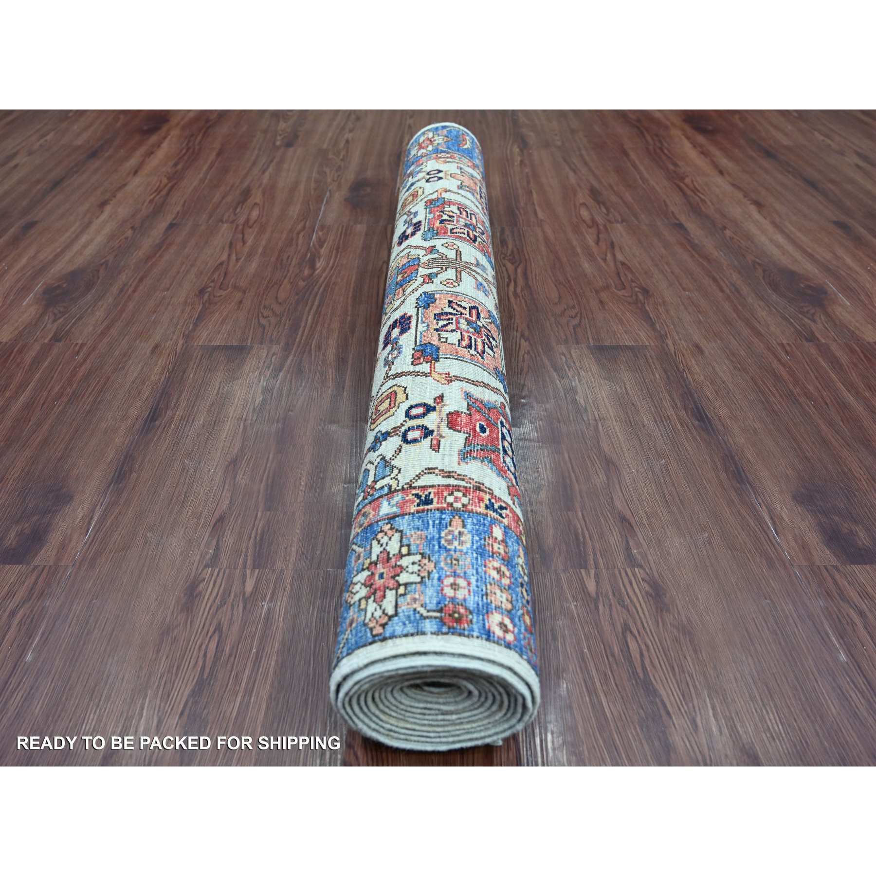 Tribal-Geometric-Hand-Knotted-Rug-105750