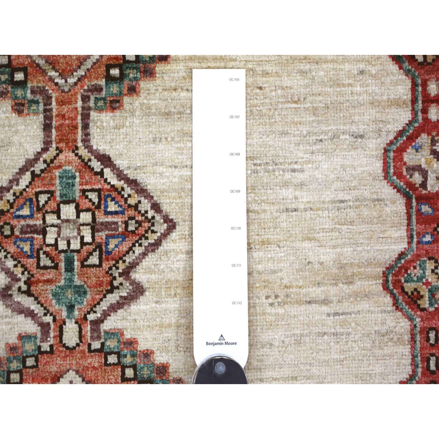 Tribal-Geometric-Hand-Knotted-Rug-105760