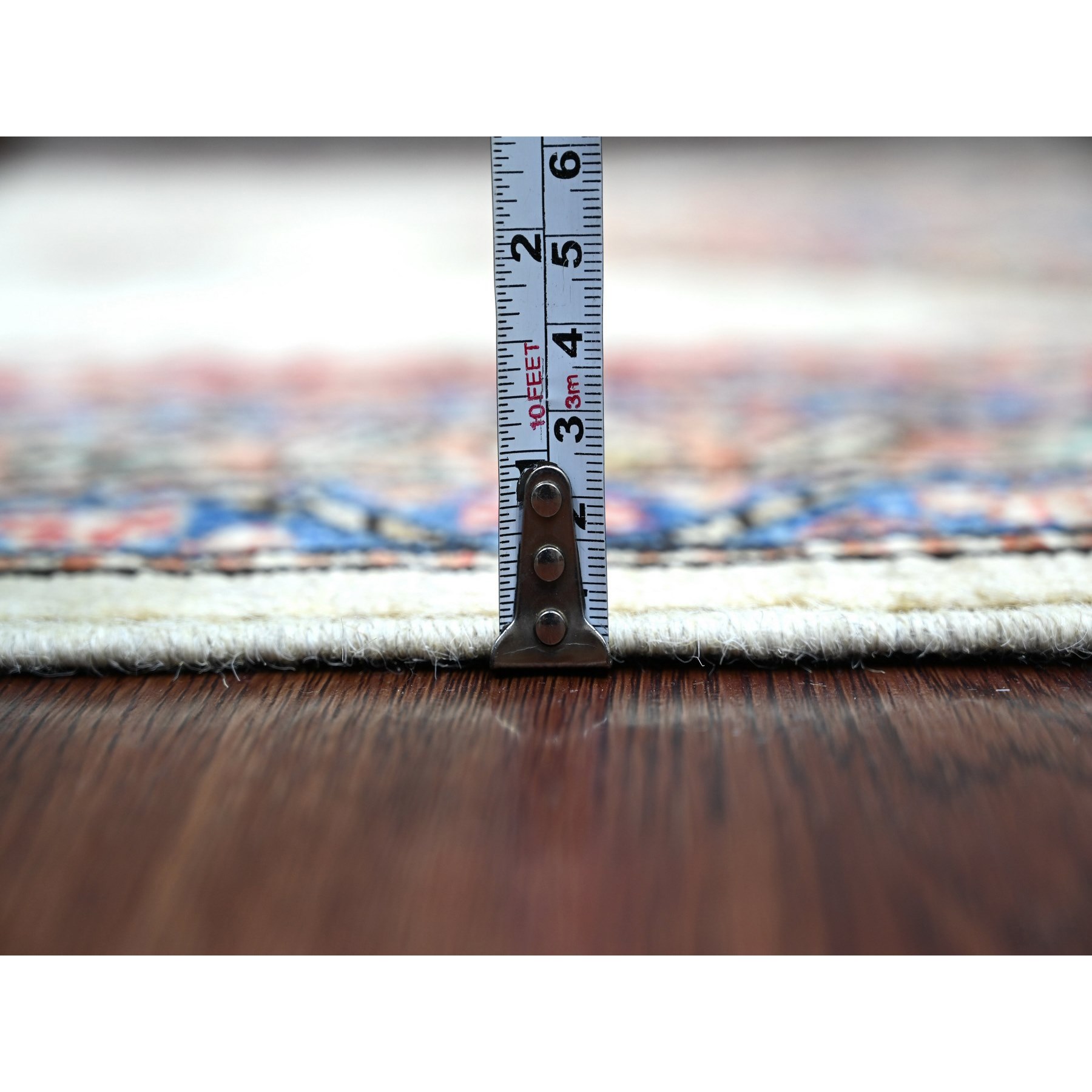 Tribal-Geometric-Hand-Knotted-Rug-105760