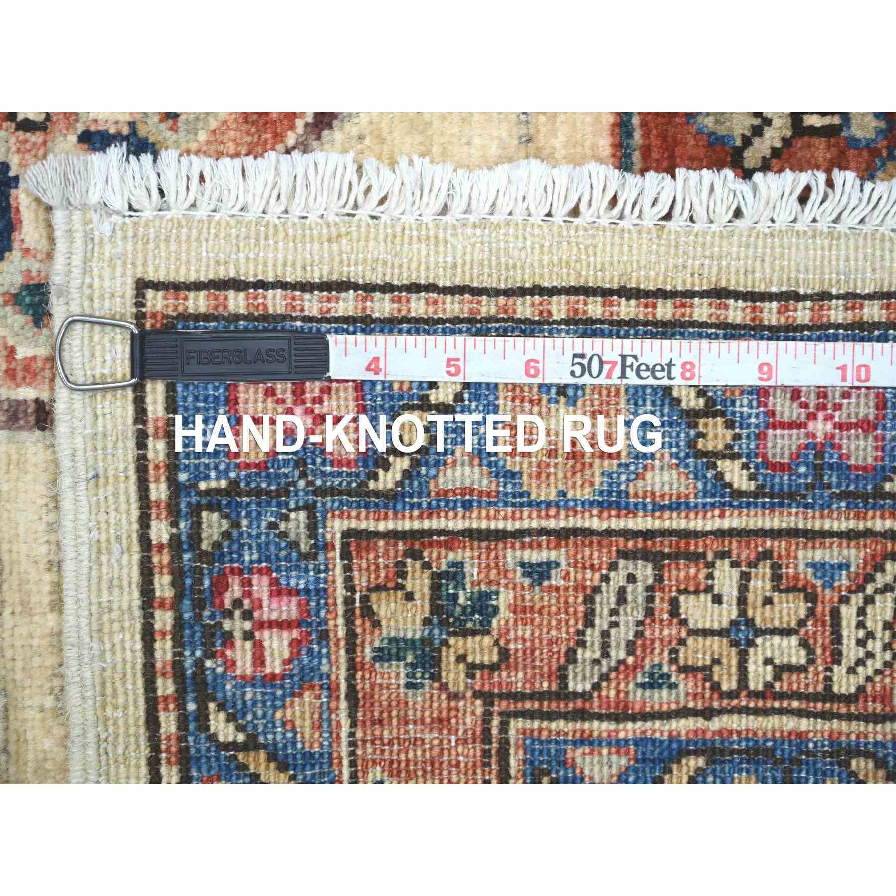 Tribal-Geometric-Hand-Knotted-Rug-105760