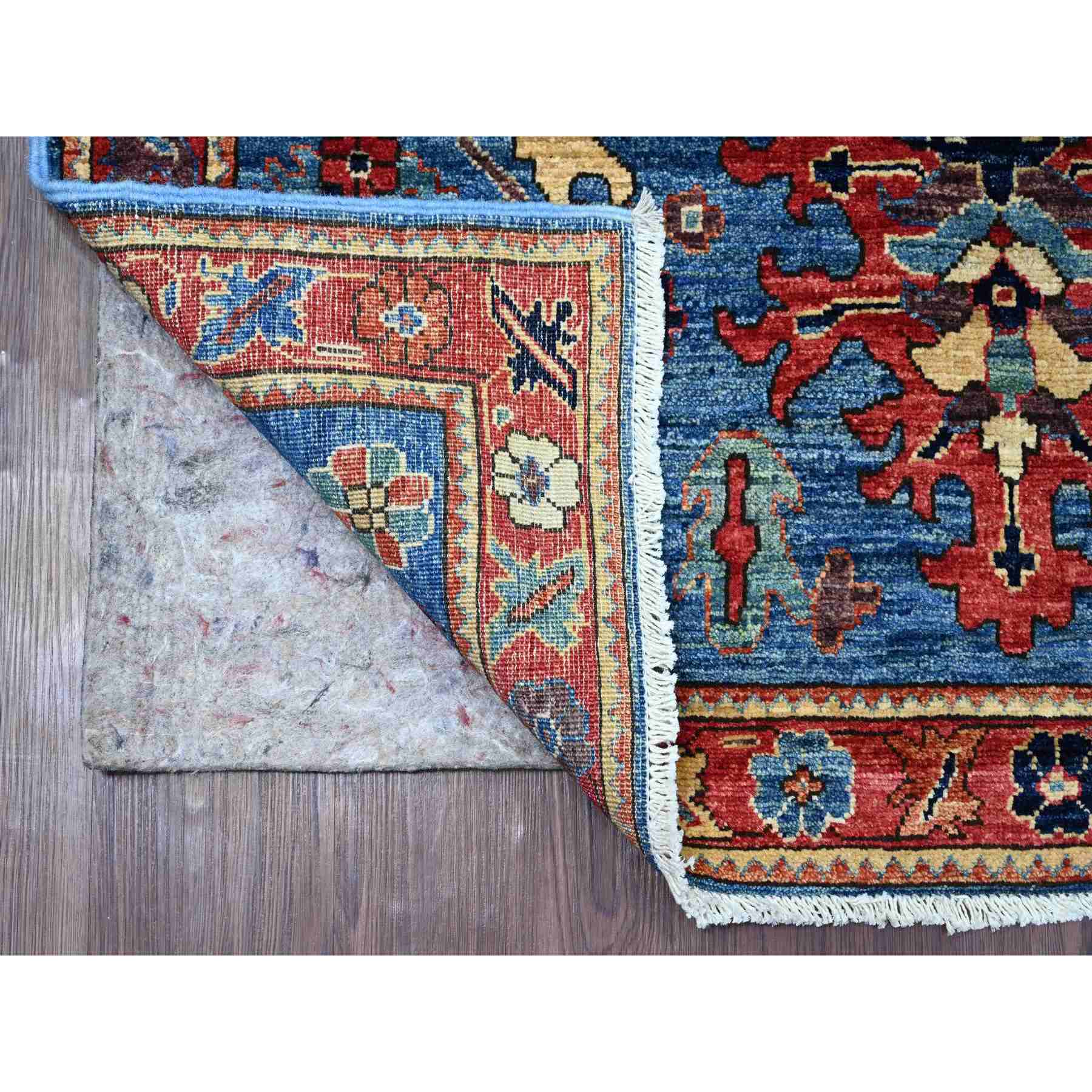 Tribal-Geometric-Hand-Knotted-Rug-105765