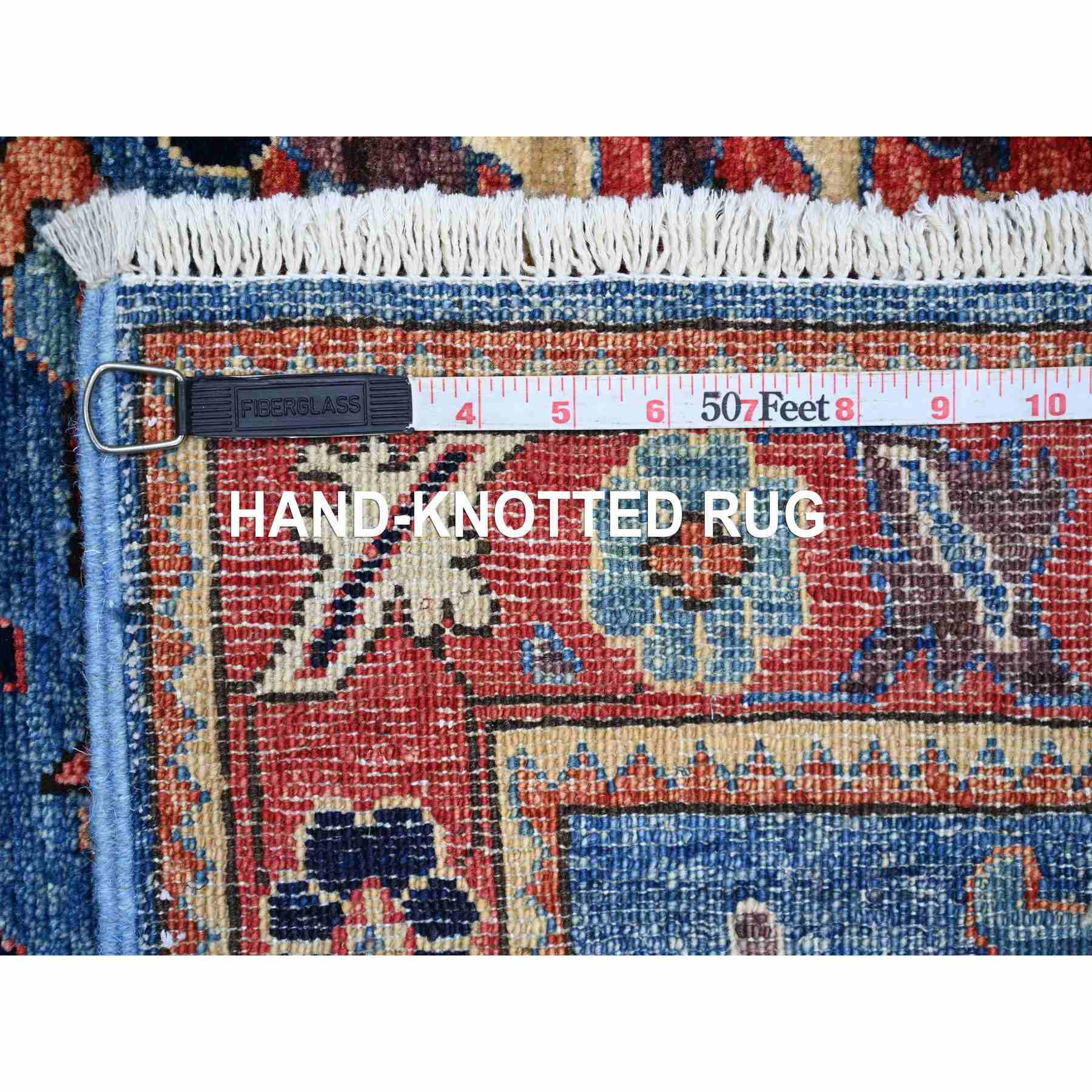 Tribal-Geometric-Hand-Knotted-Rug-105765