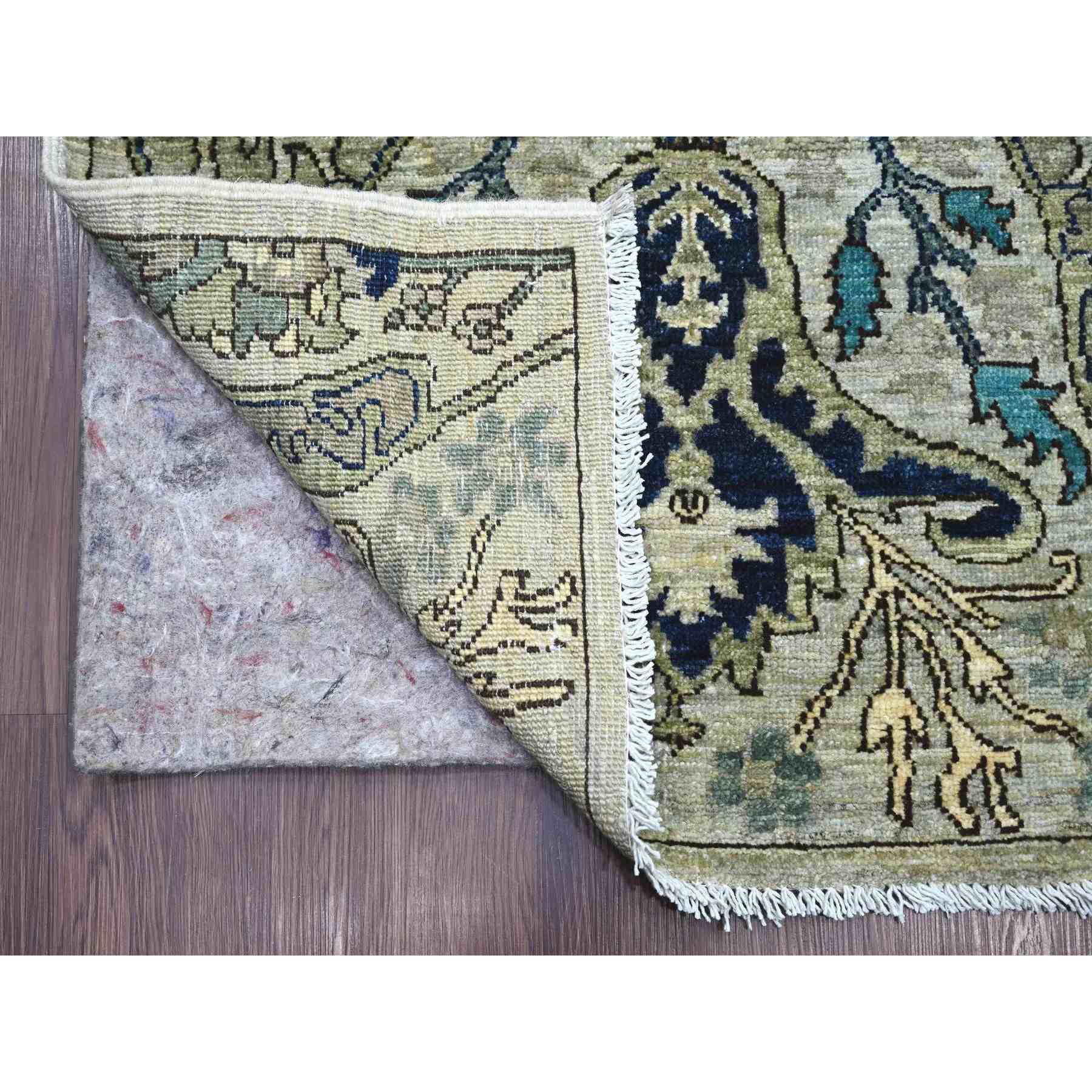 Tribal-Geometric-Hand-Knotted-Rug-105770