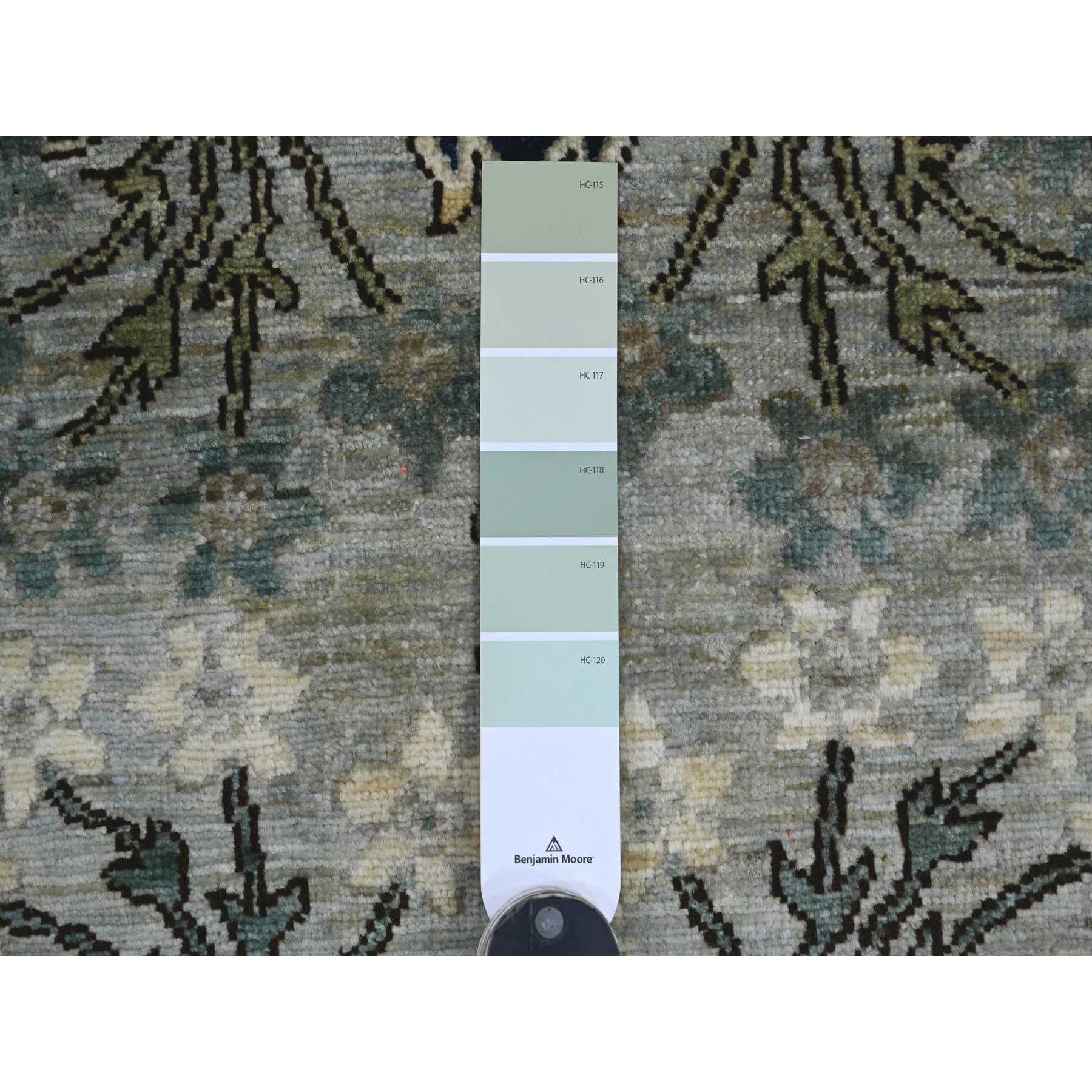 Tribal-Geometric-Hand-Knotted-Rug-105770