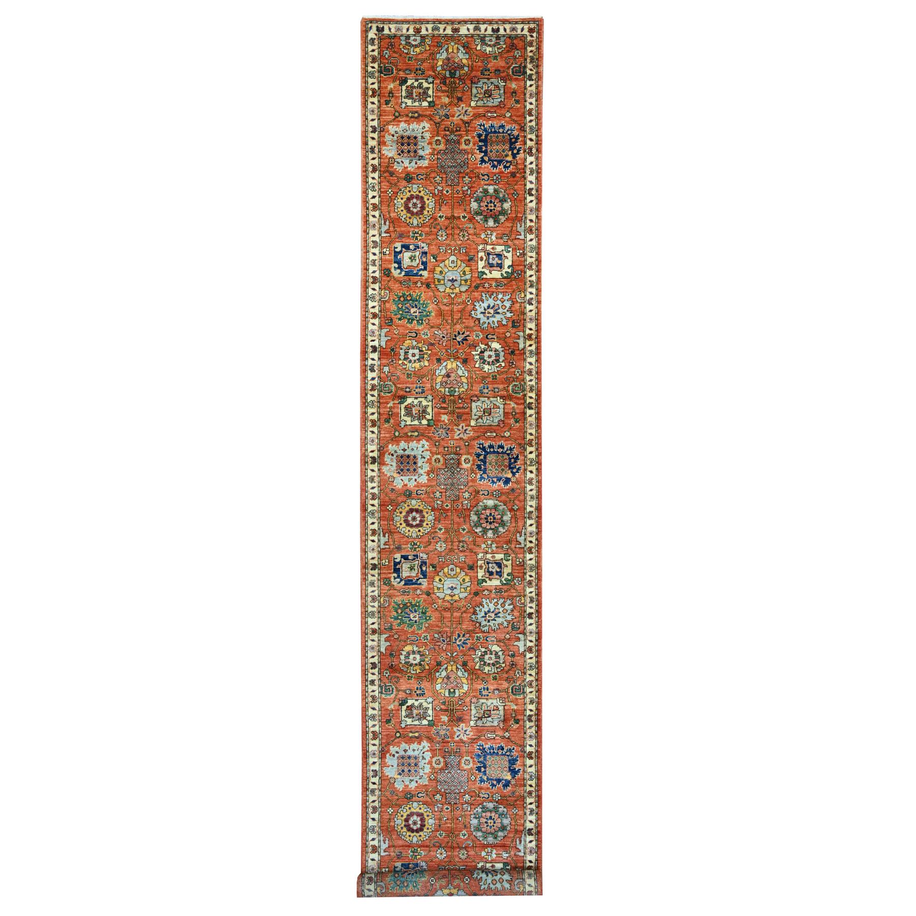 Tribal-Geometric-Hand-Knotted-Rug-105775