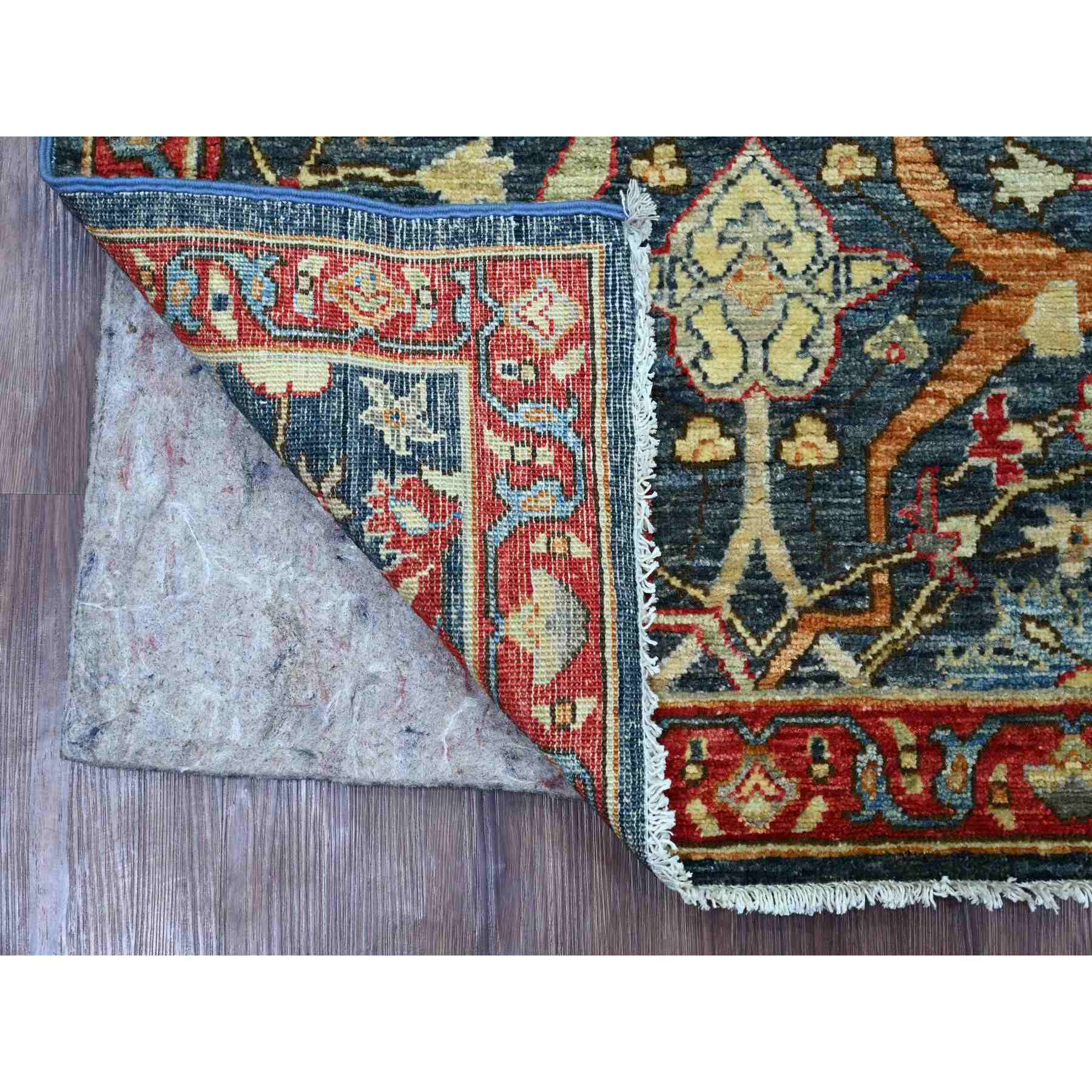 Tribal-Geometric-Hand-Knotted-Rug-105780
