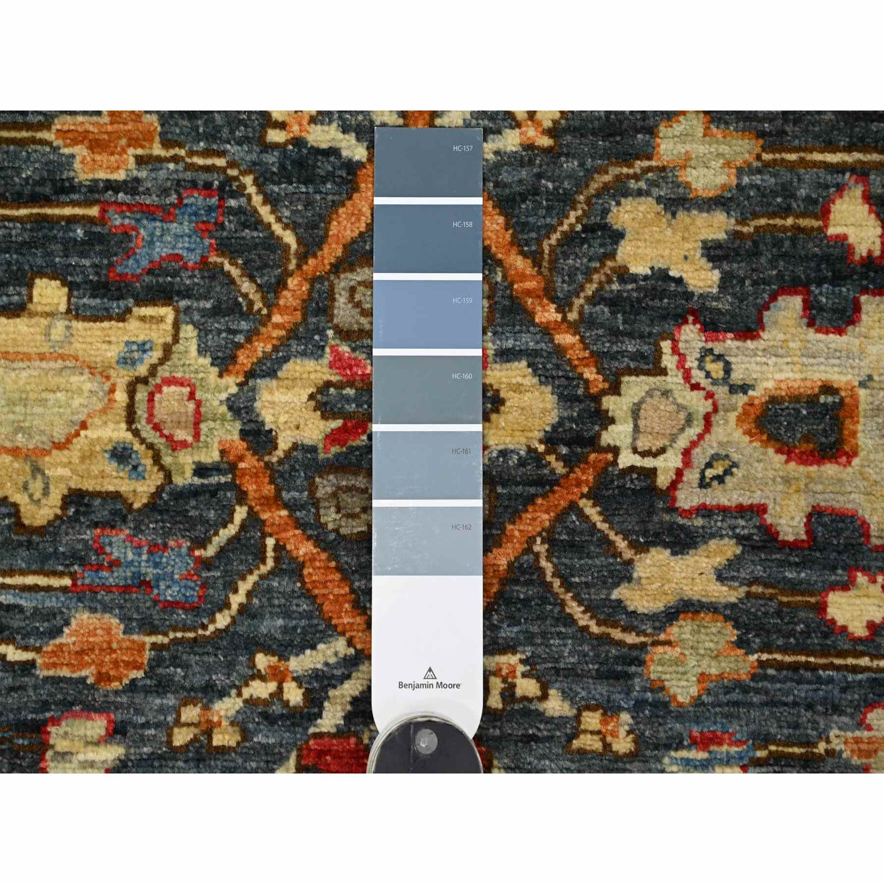 Tribal-Geometric-Hand-Knotted-Rug-105780