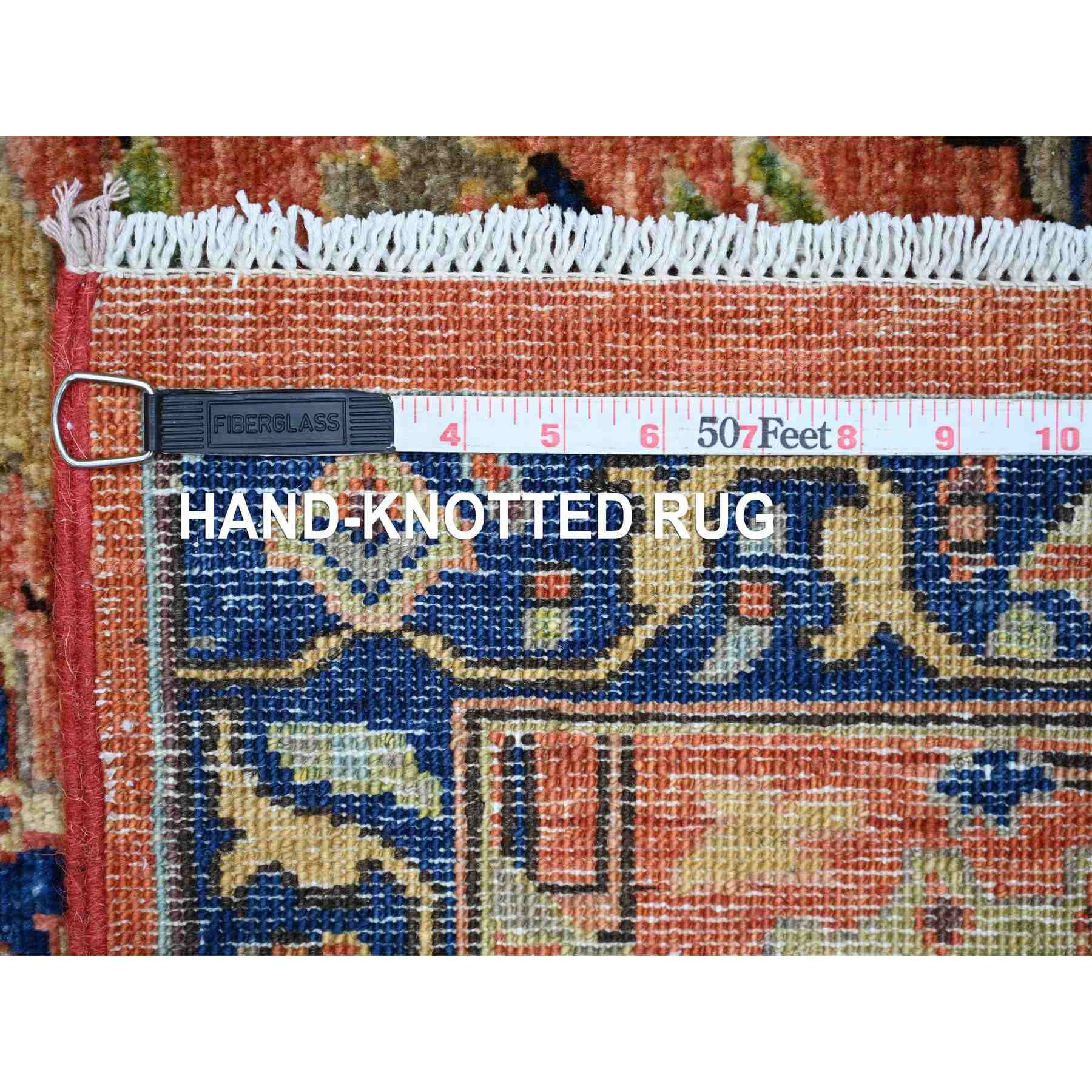 Tribal-Geometric-Hand-Knotted-Rug-105800