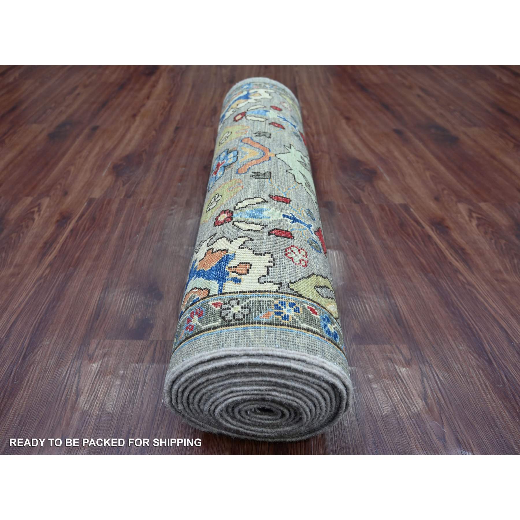 Tribal-Geometric-Hand-Knotted-Rug-105830