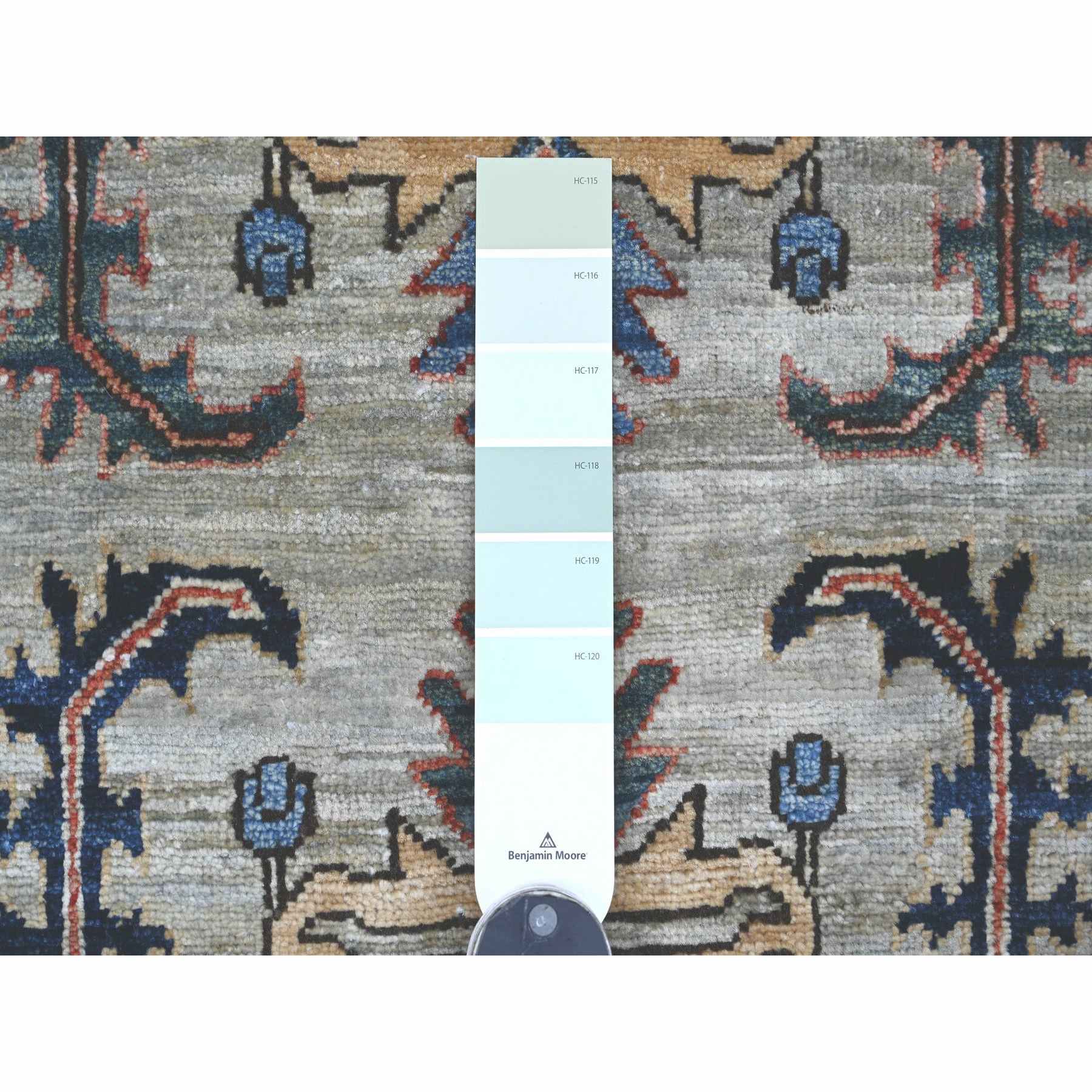 Tribal-Geometric-Hand-Knotted-Rug-105850