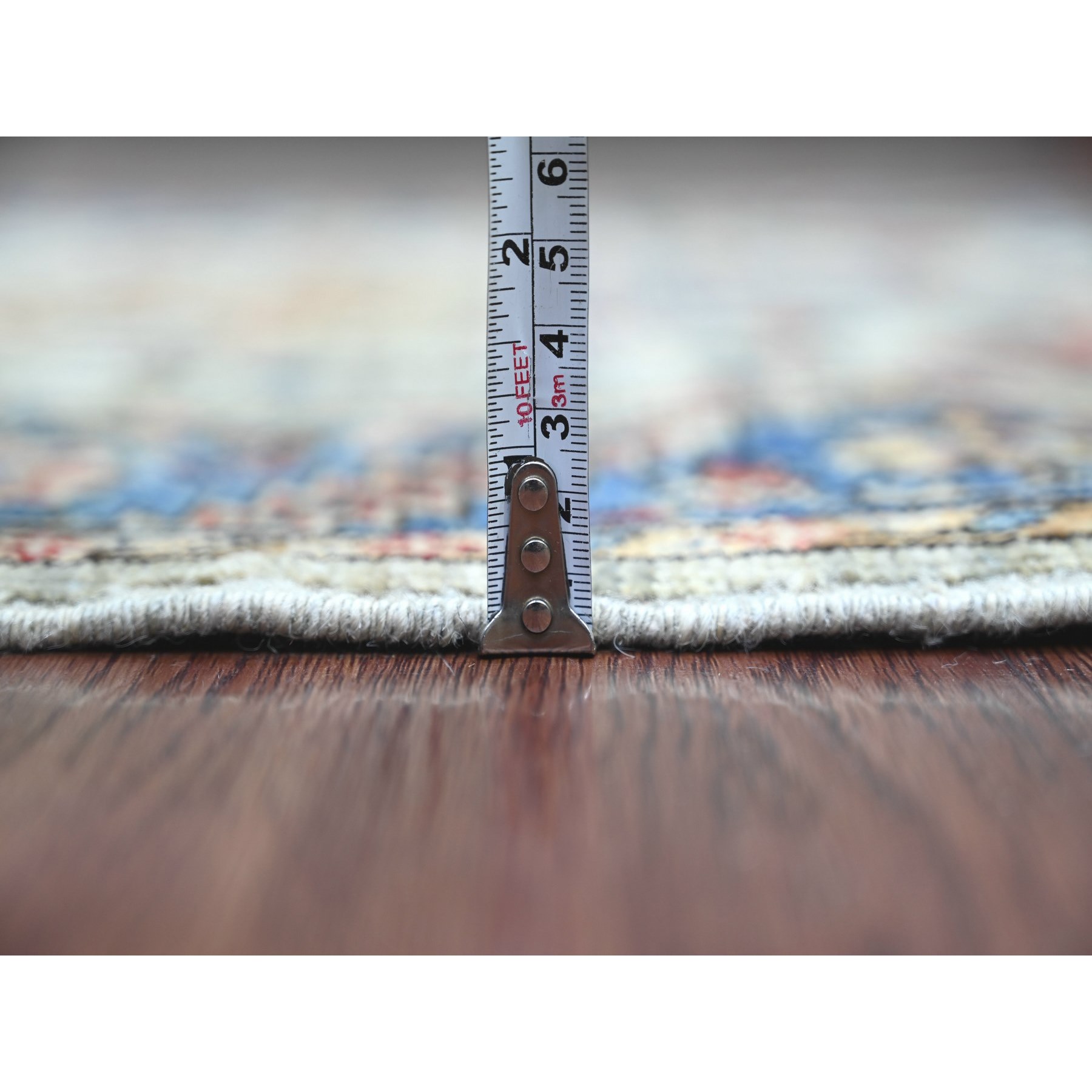 Tribal-Geometric-Hand-Knotted-Rug-105850