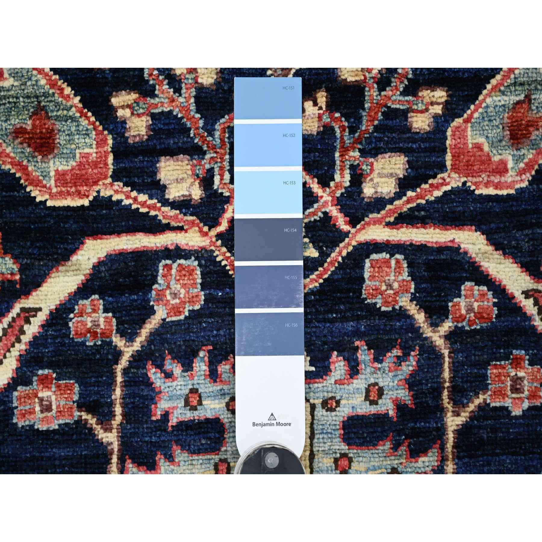 Tribal-Geometric-Hand-Knotted-Rug-105860