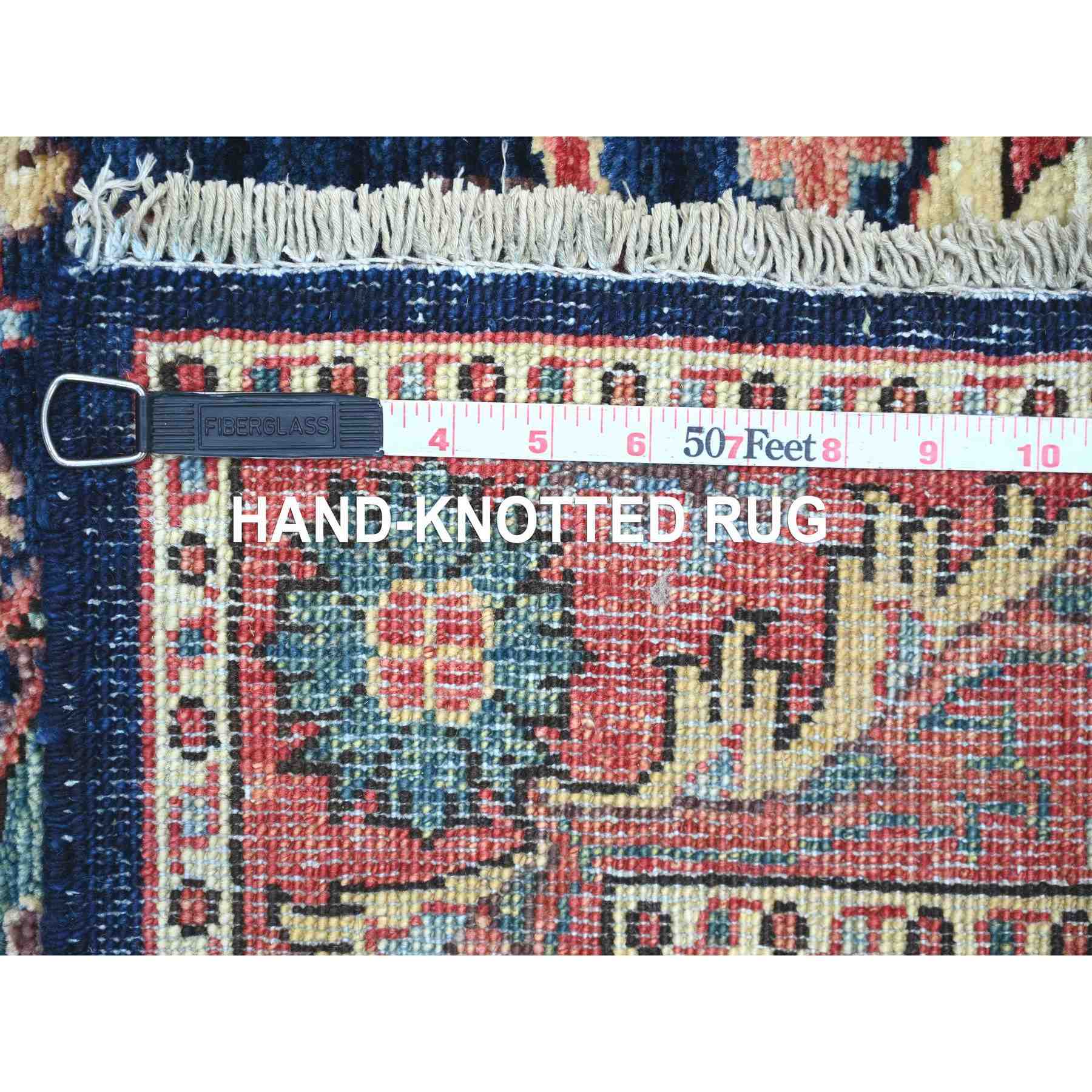 Tribal-Geometric-Hand-Knotted-Rug-105860