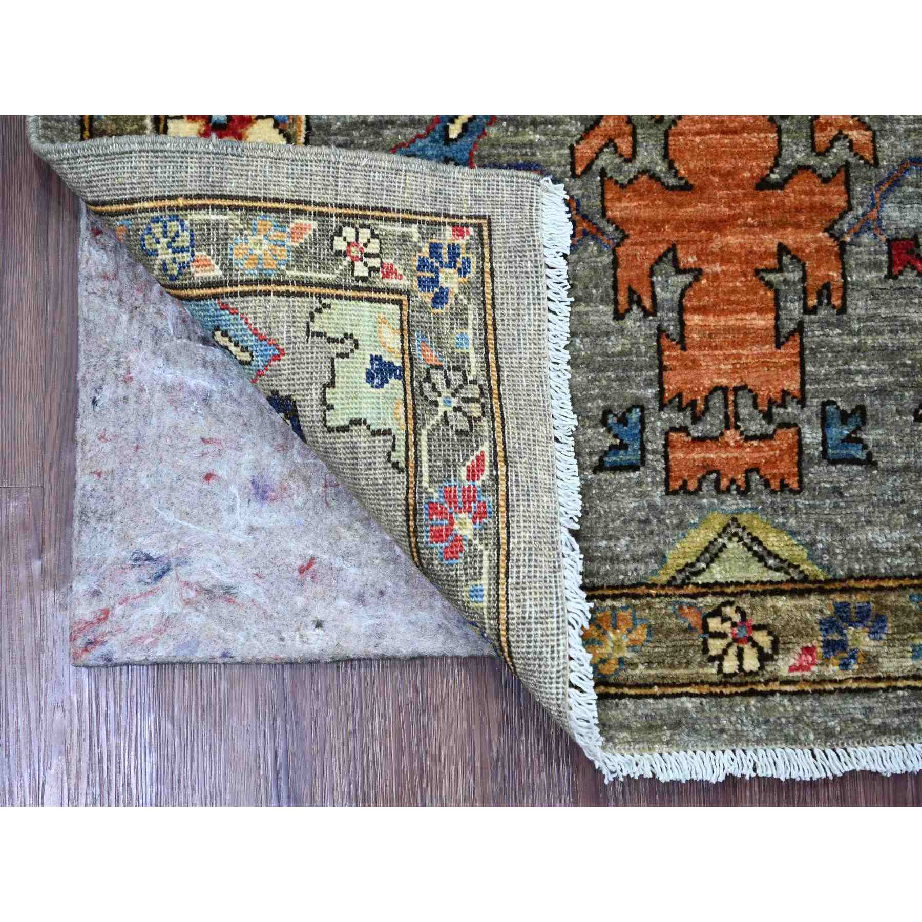 Tribal-Geometric-Hand-Knotted-Rug-105870