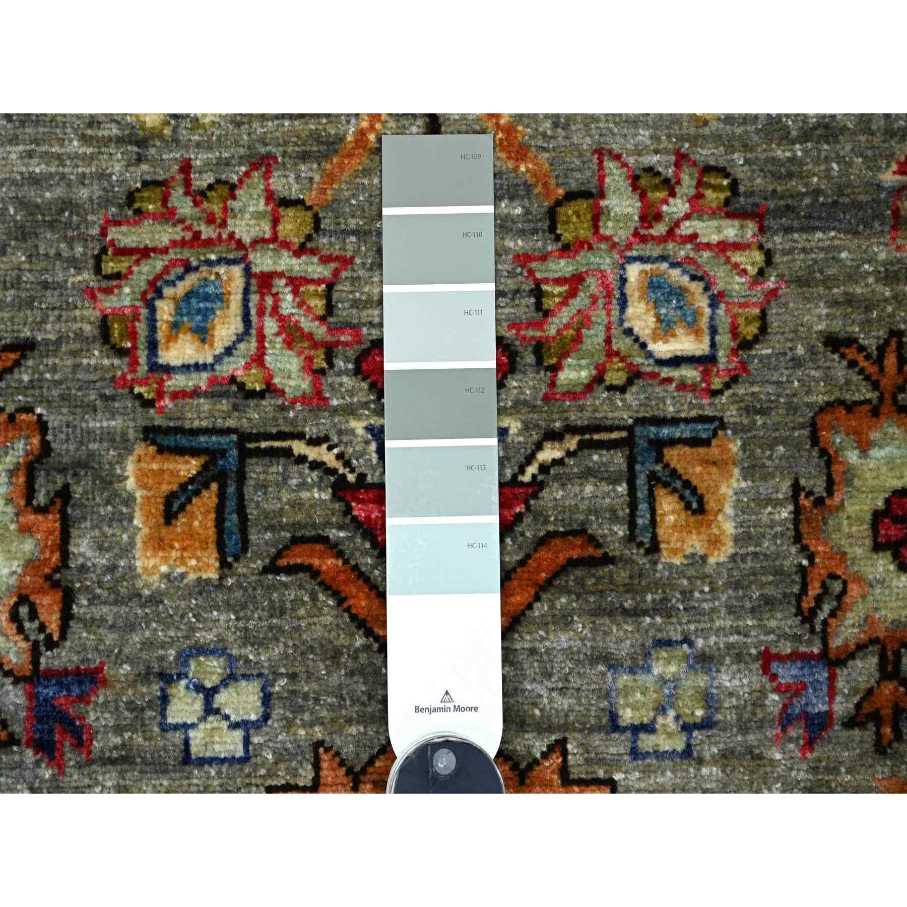 Tribal-Geometric-Hand-Knotted-Rug-105870