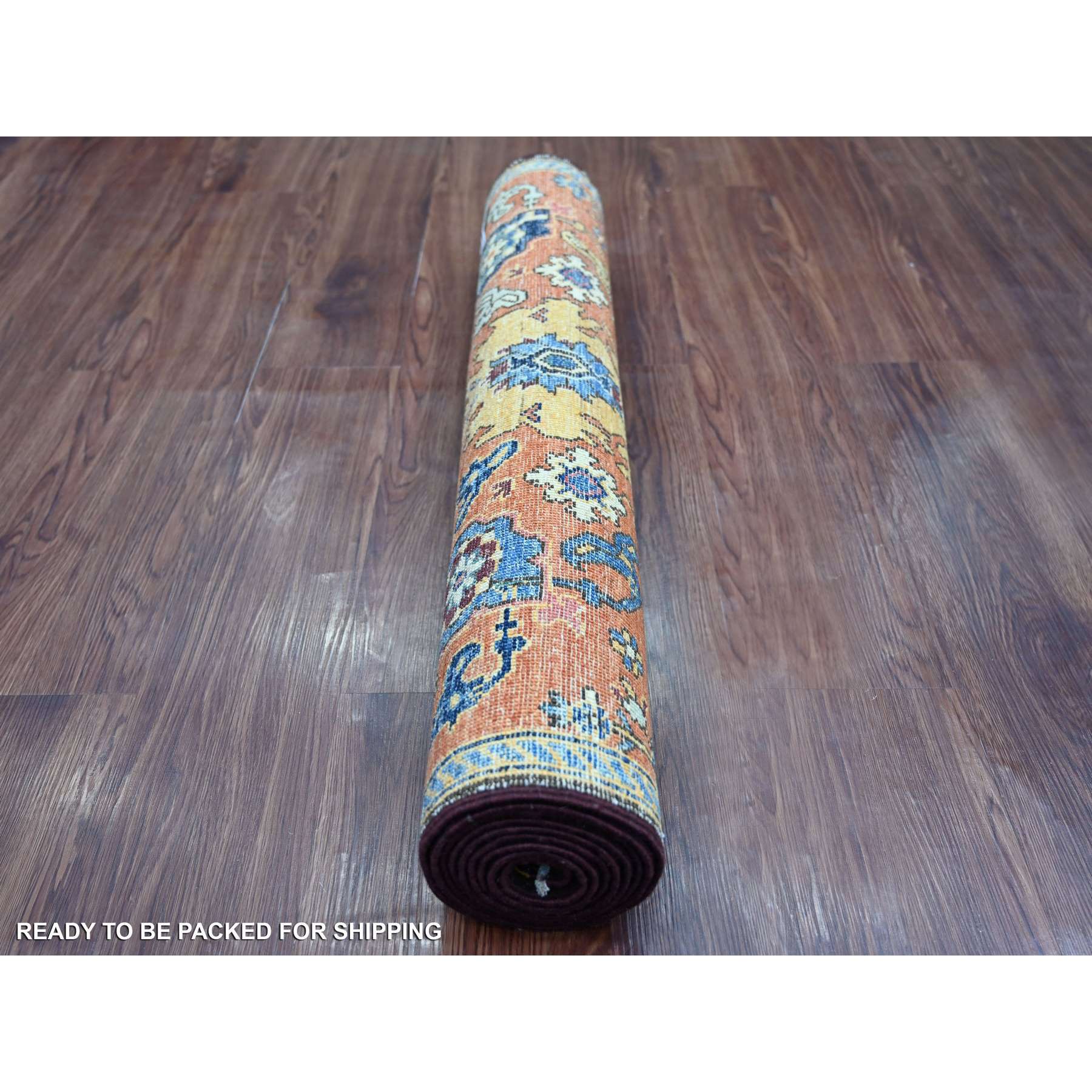 Tribal-Geometric-Hand-Knotted-Rug-105880