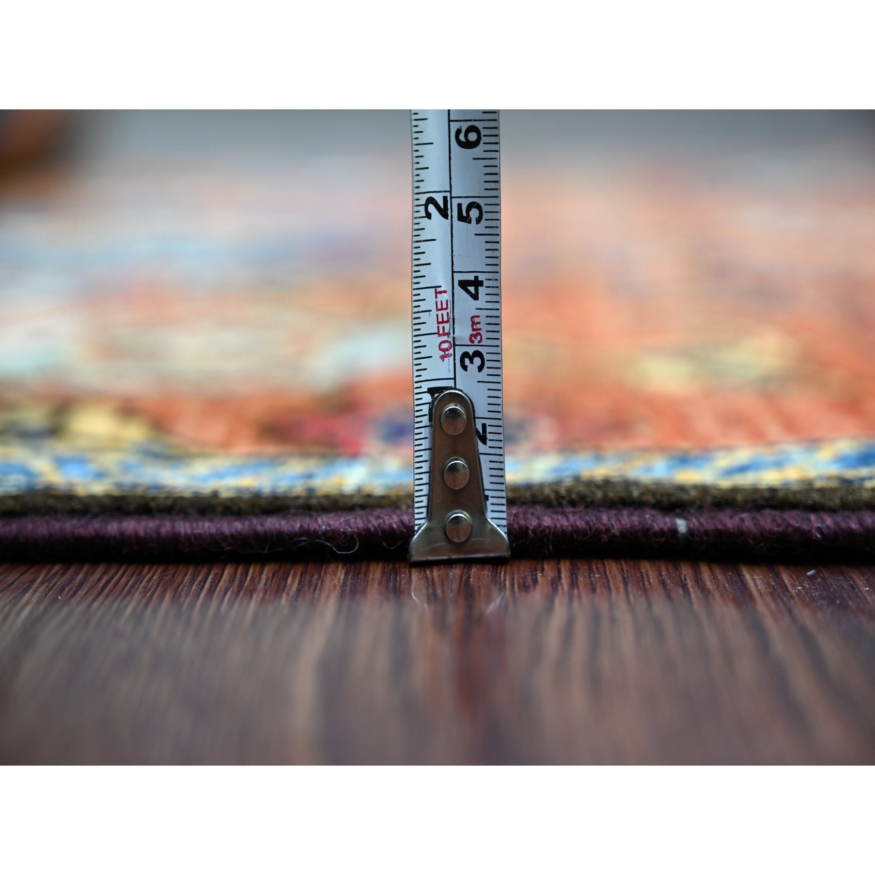 Tribal-Geometric-Hand-Knotted-Rug-105880