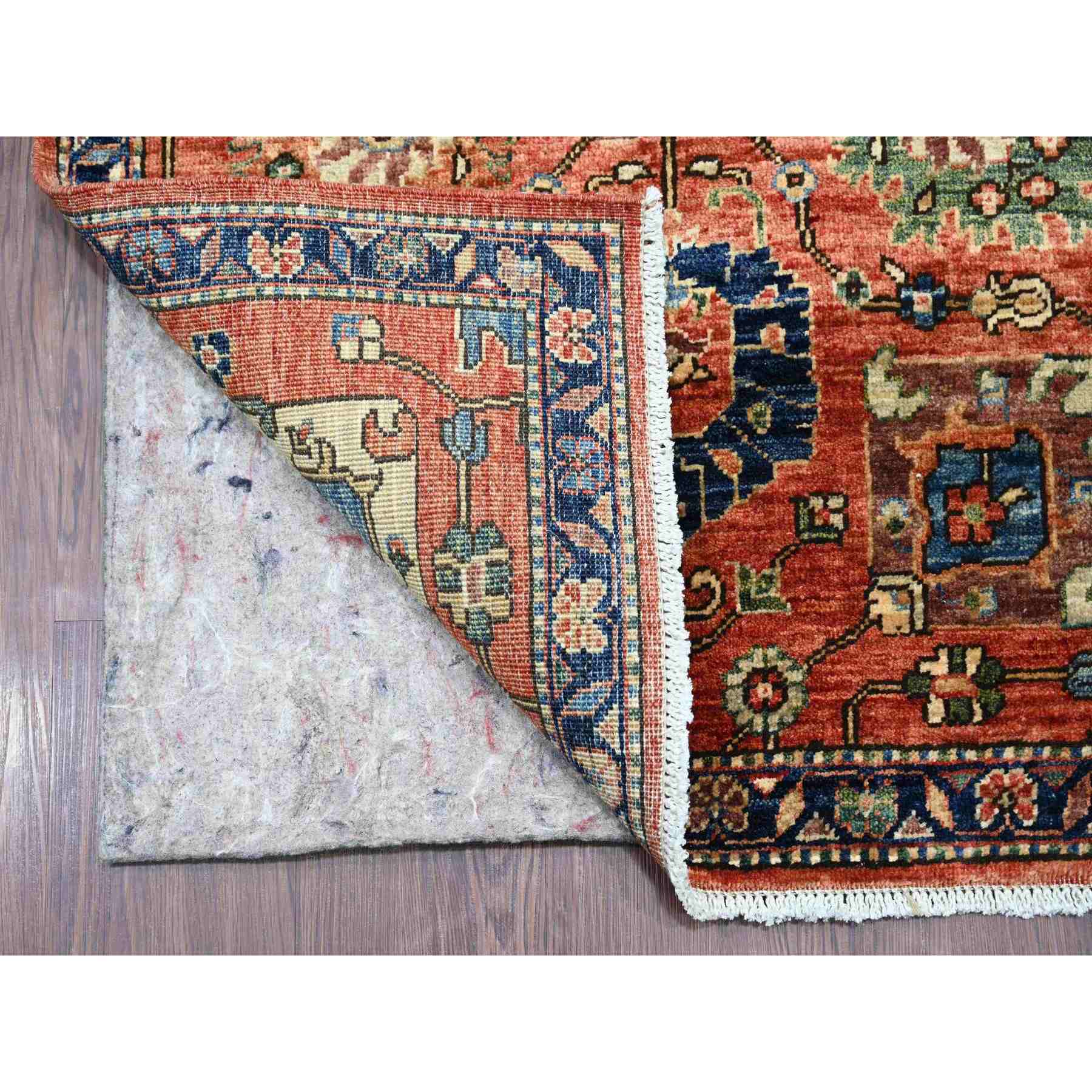 Tribal-Geometric-Hand-Knotted-Rug-105895