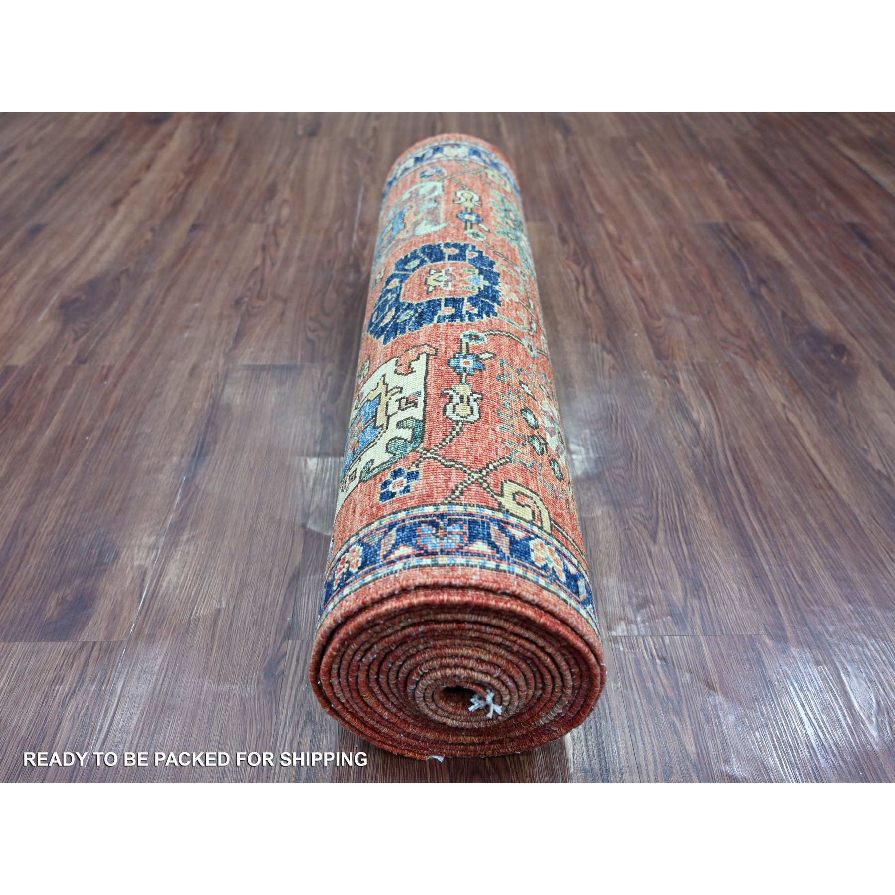 Tribal-Geometric-Hand-Knotted-Rug-105895