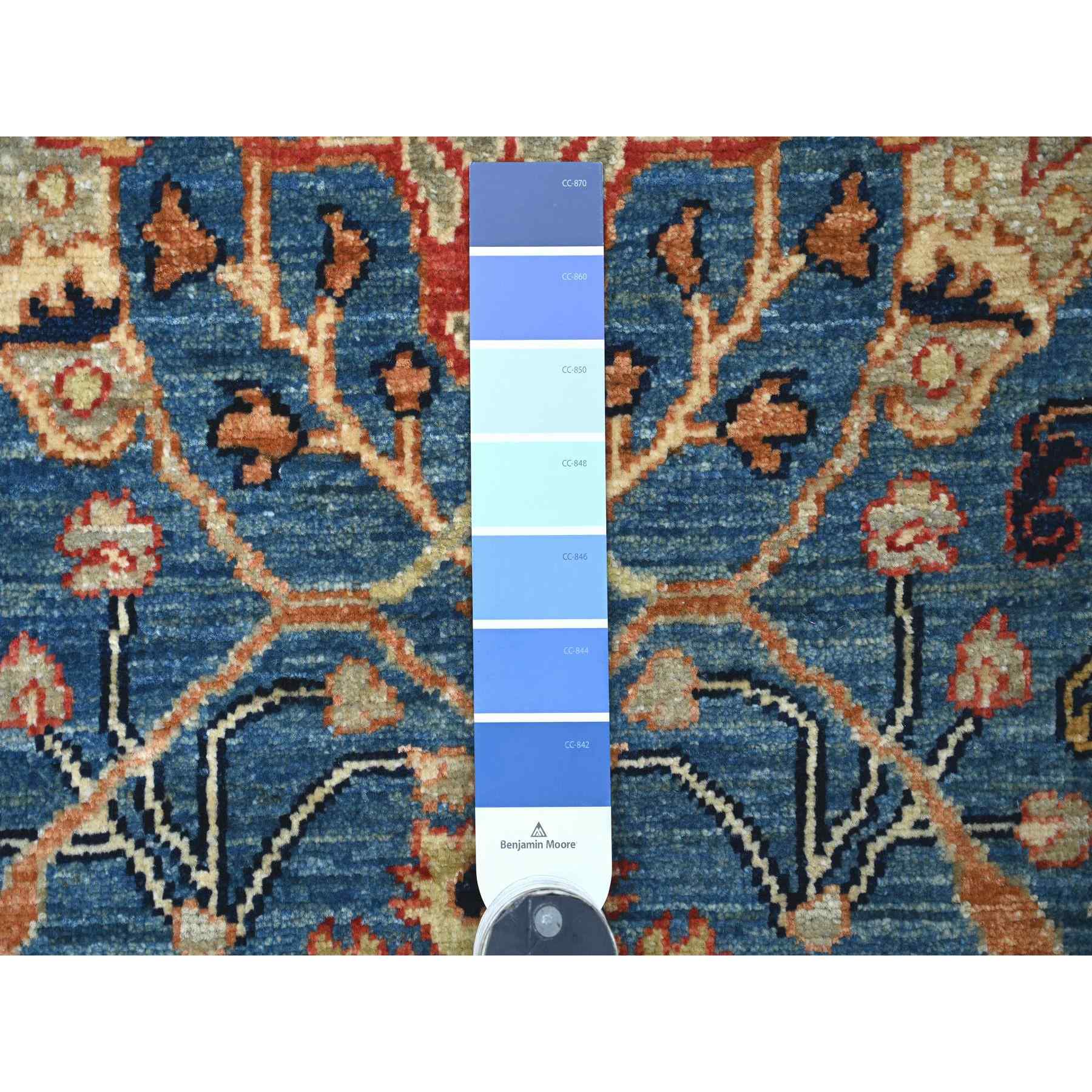 Tribal-Geometric-Hand-Knotted-Rug-105900
