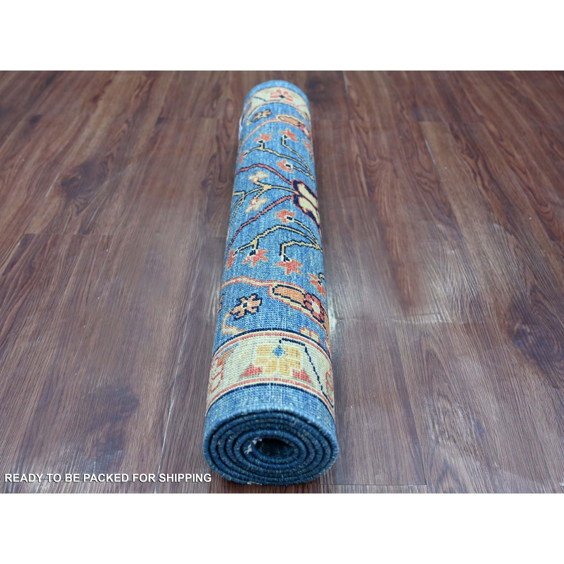 Tribal-Geometric-Hand-Knotted-Rug-105900