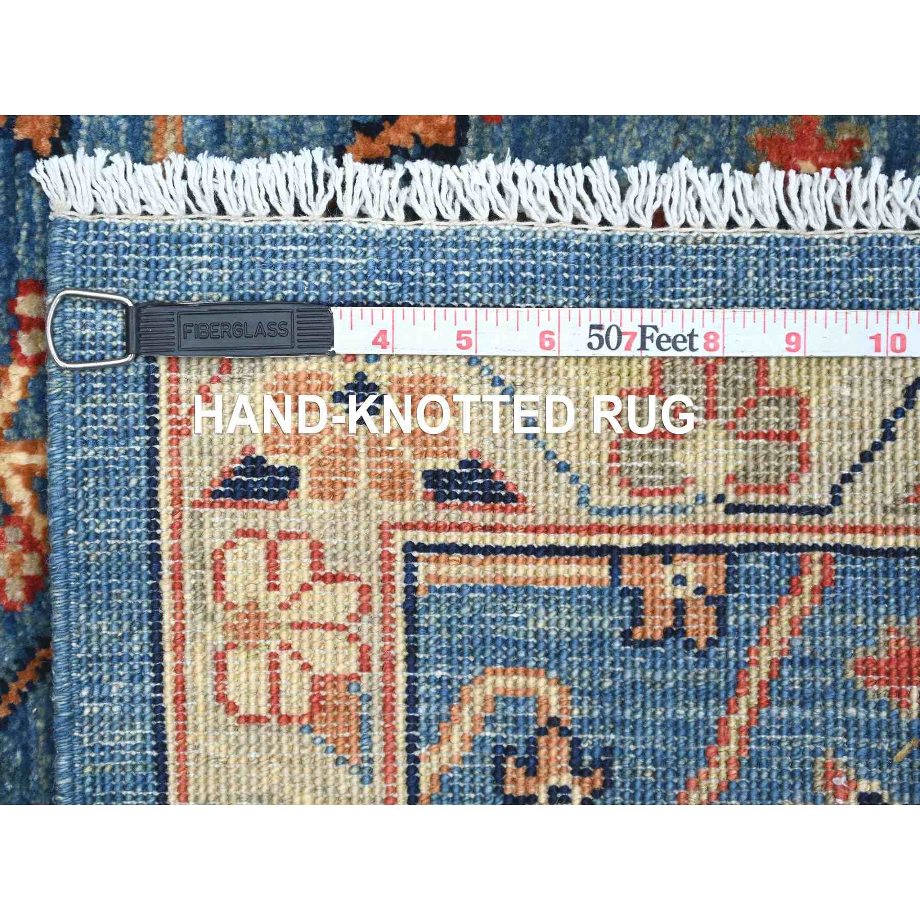 Tribal-Geometric-Hand-Knotted-Rug-105900