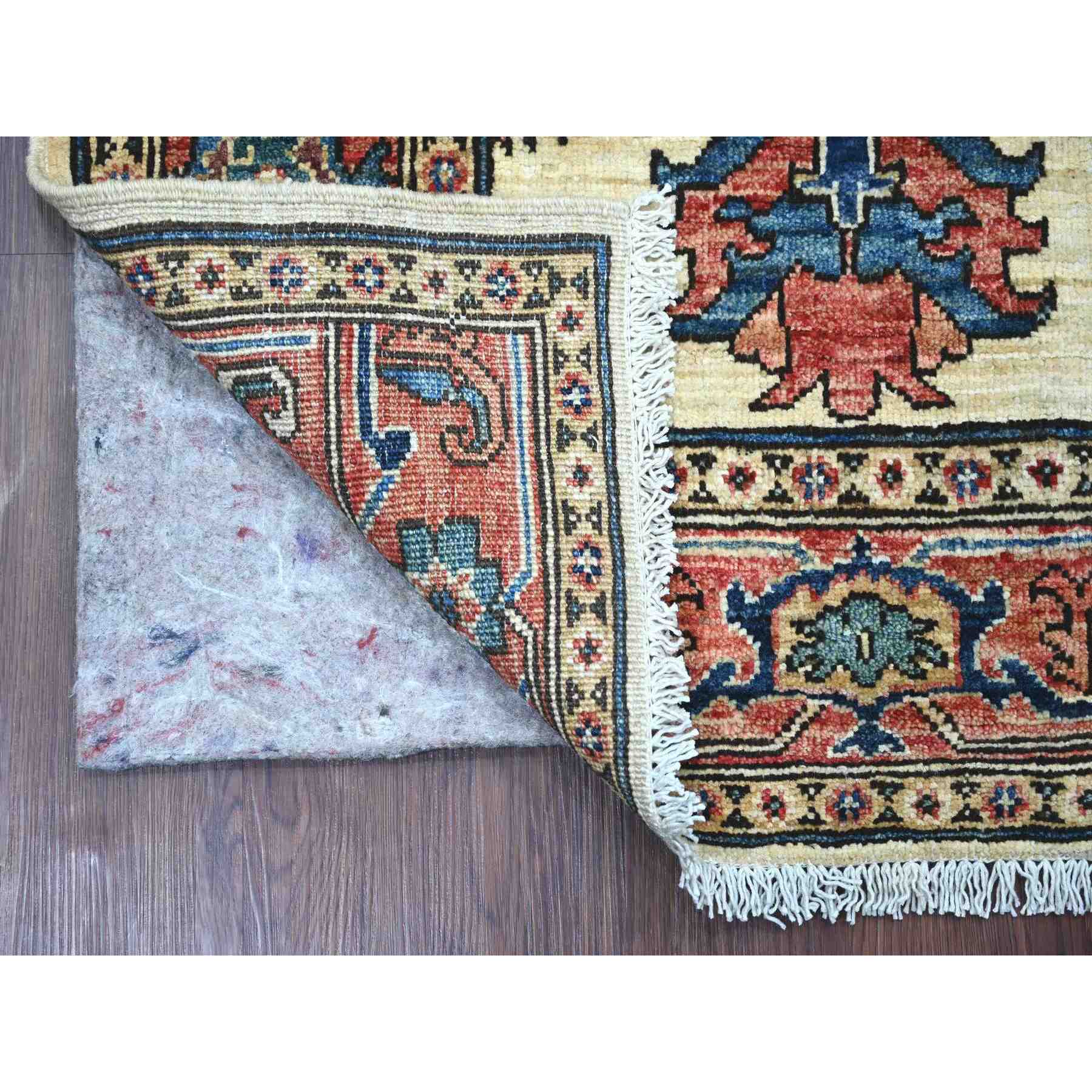 Tribal-Geometric-Hand-Knotted-Rug-105910