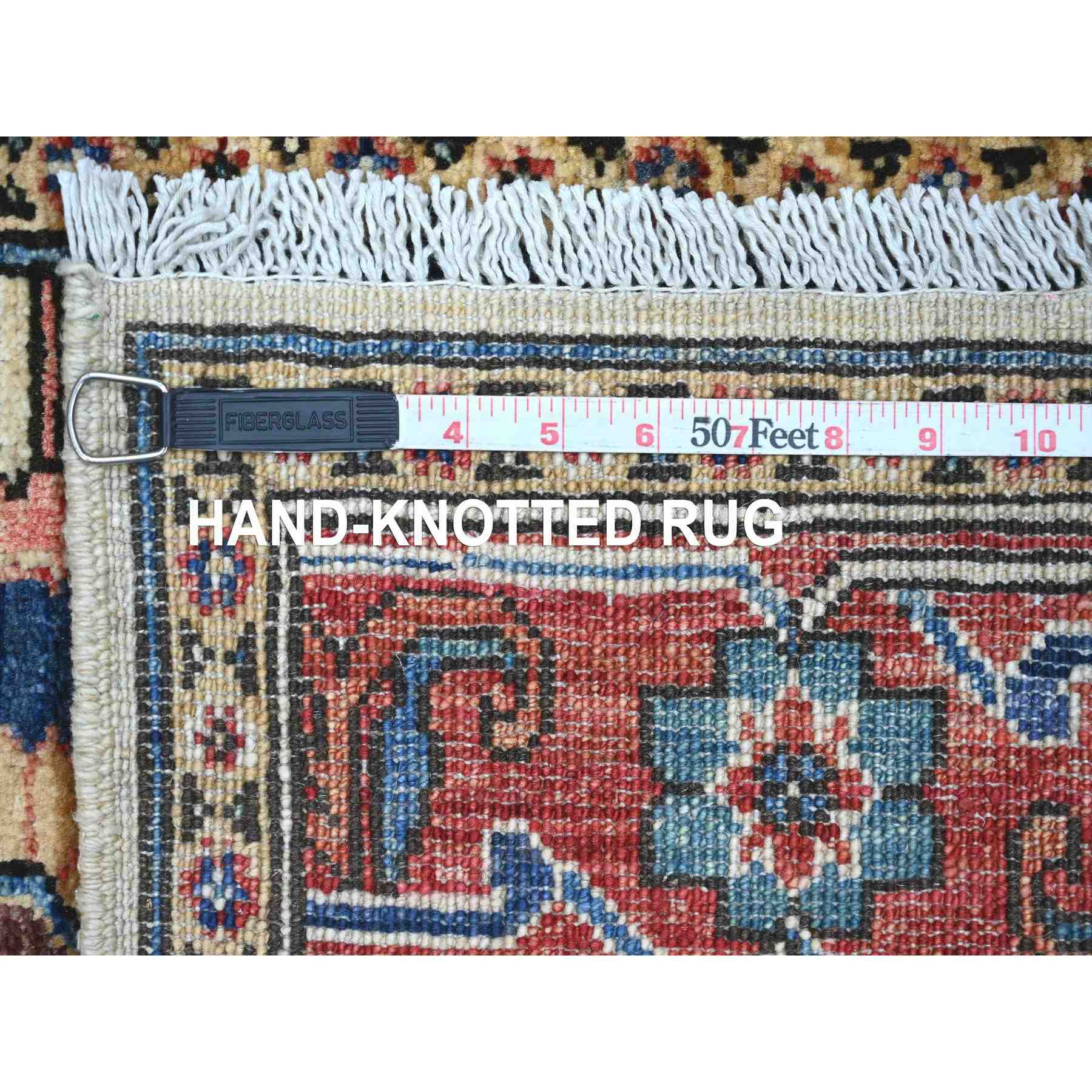 Tribal-Geometric-Hand-Knotted-Rug-105910